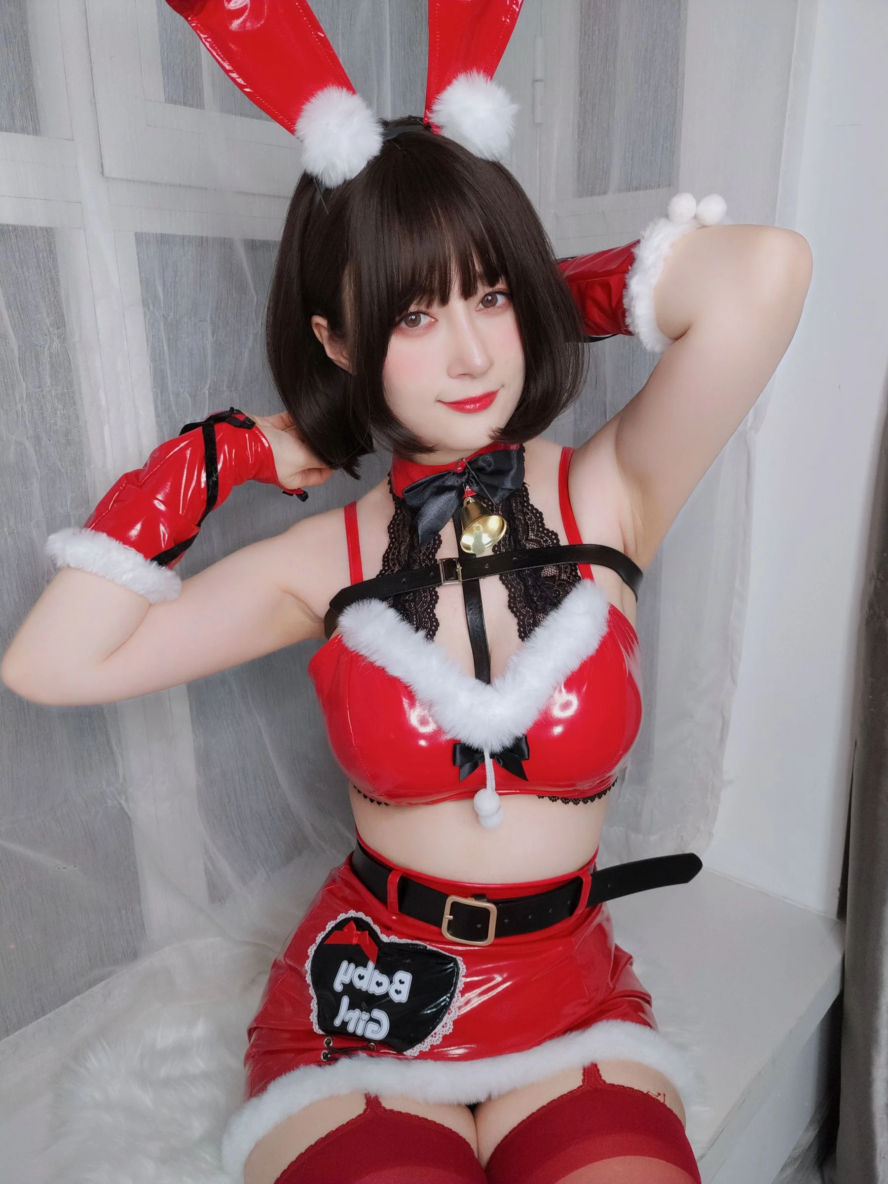 Coser小姐姐白银 – Christmas Bunny插图4