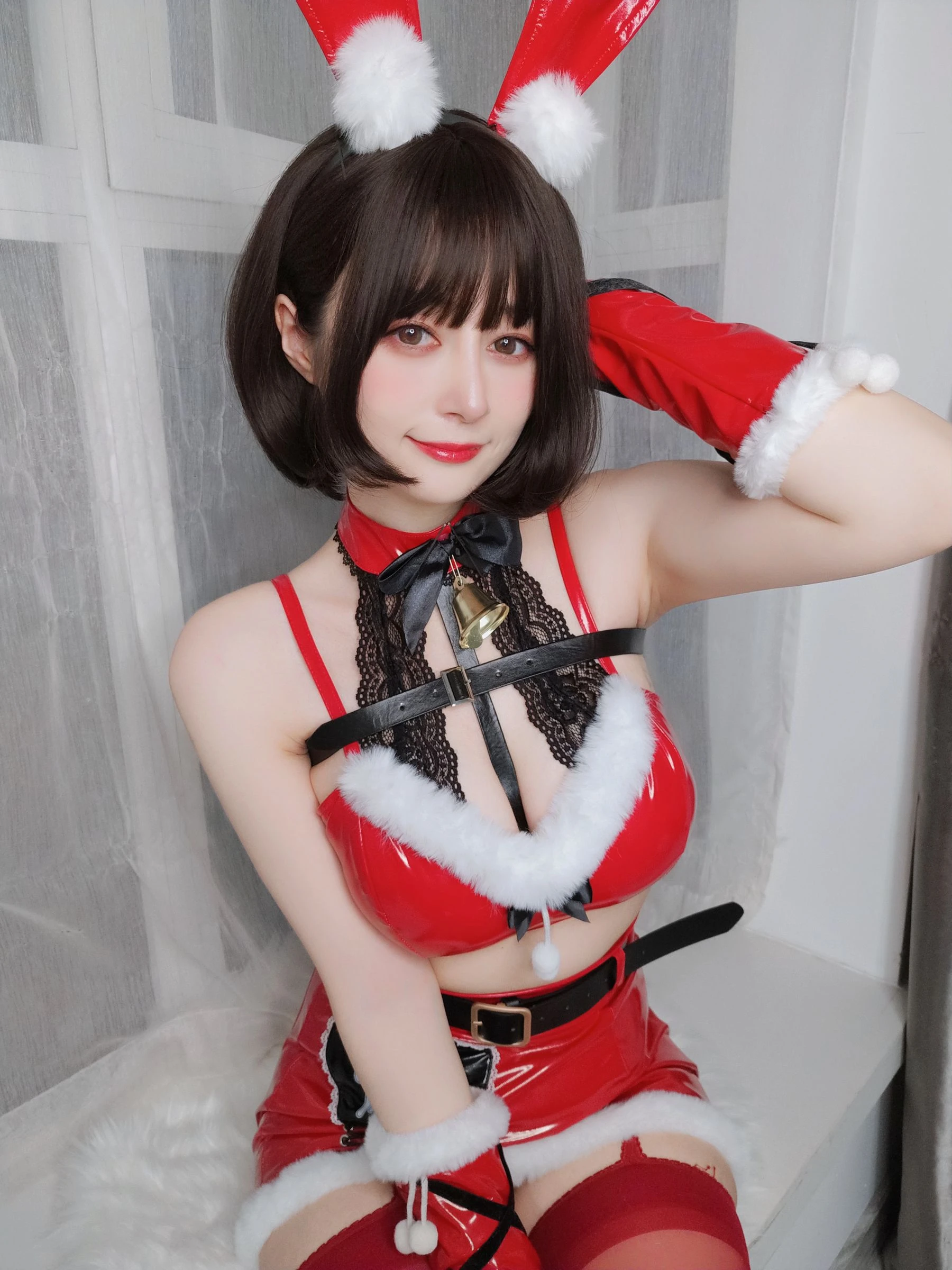 Coser小姐姐白银 – Christmas Bunny插图3