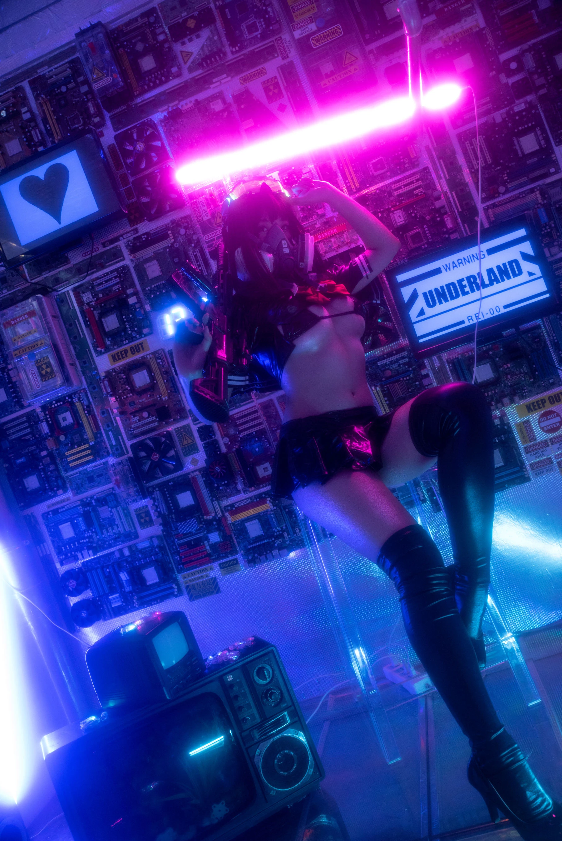 萌系小姐姐蜜汁猫裘 漆皮jk插图4