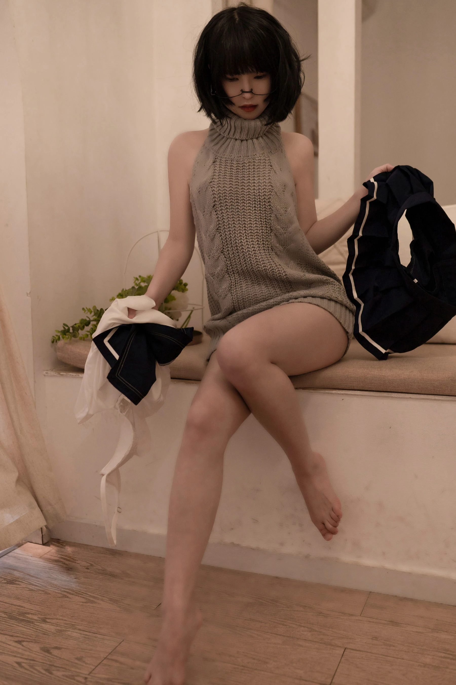 美少女晕崽 – 维修洗衣机插图1