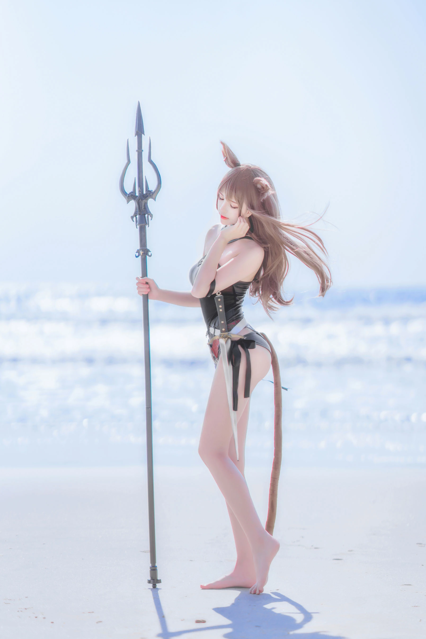 桜桃喵 天火泳装插图3