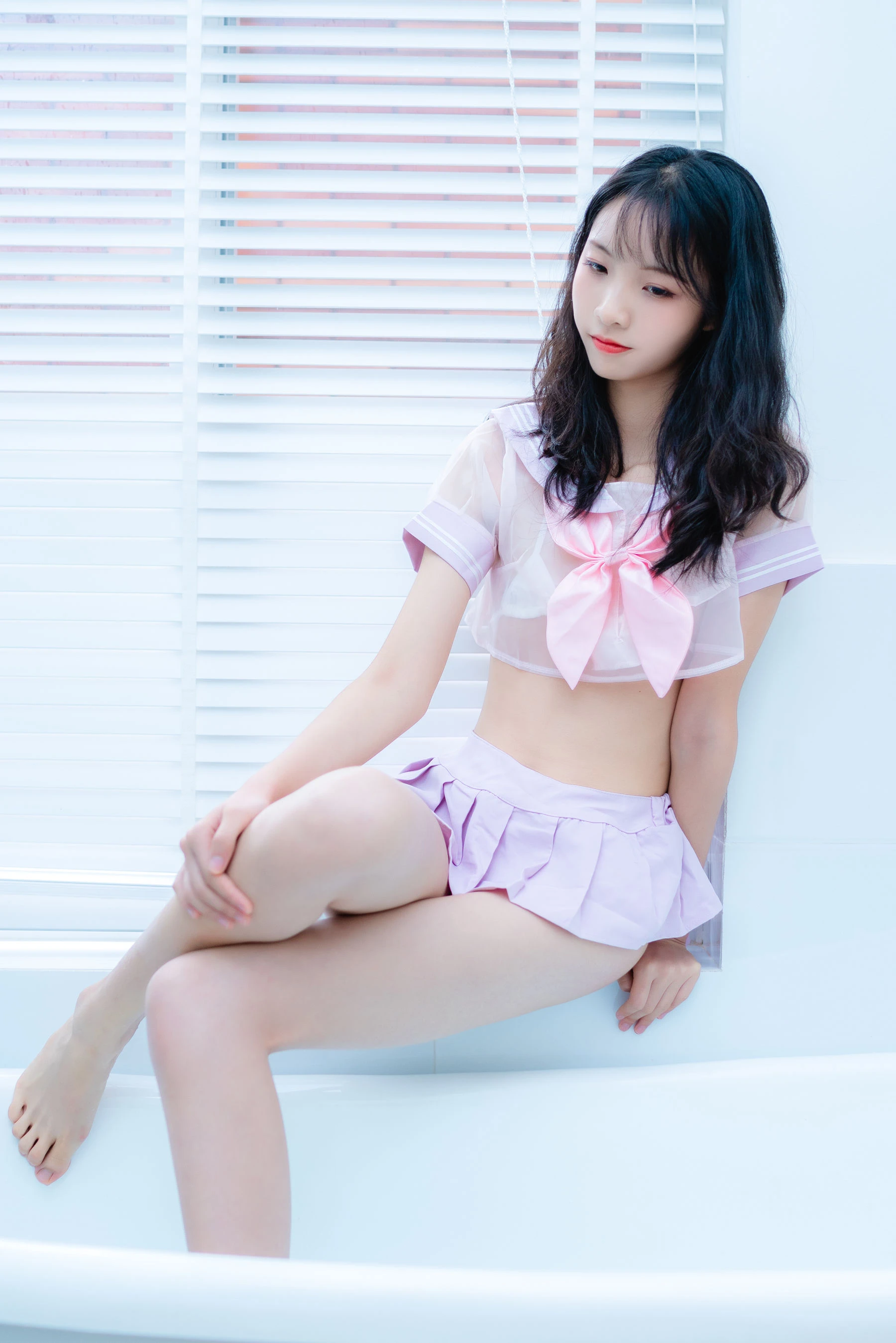 清纯妹子西瓜 私房浴缸插图5