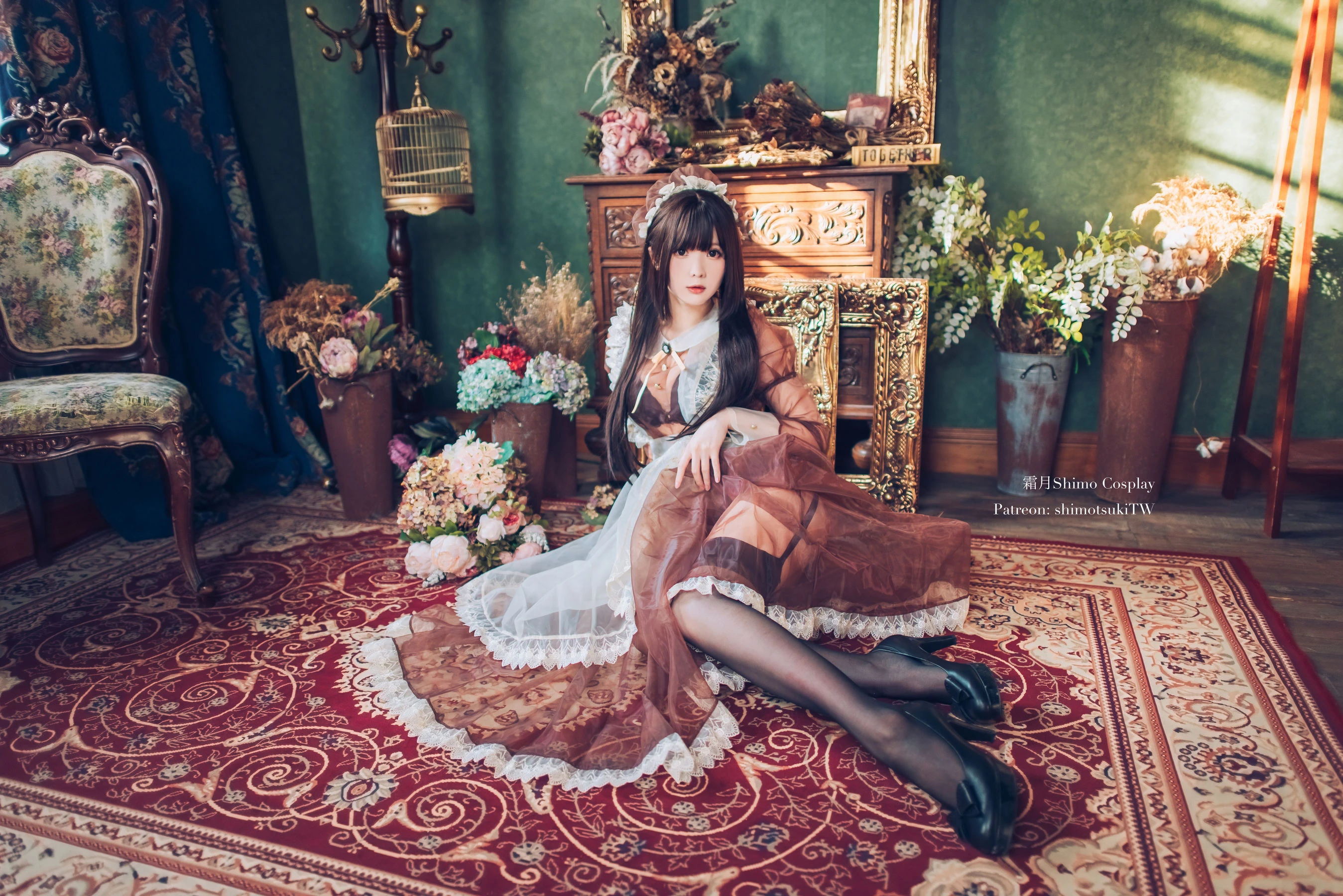 微博妹纸霜月shimo – 女仆插图5