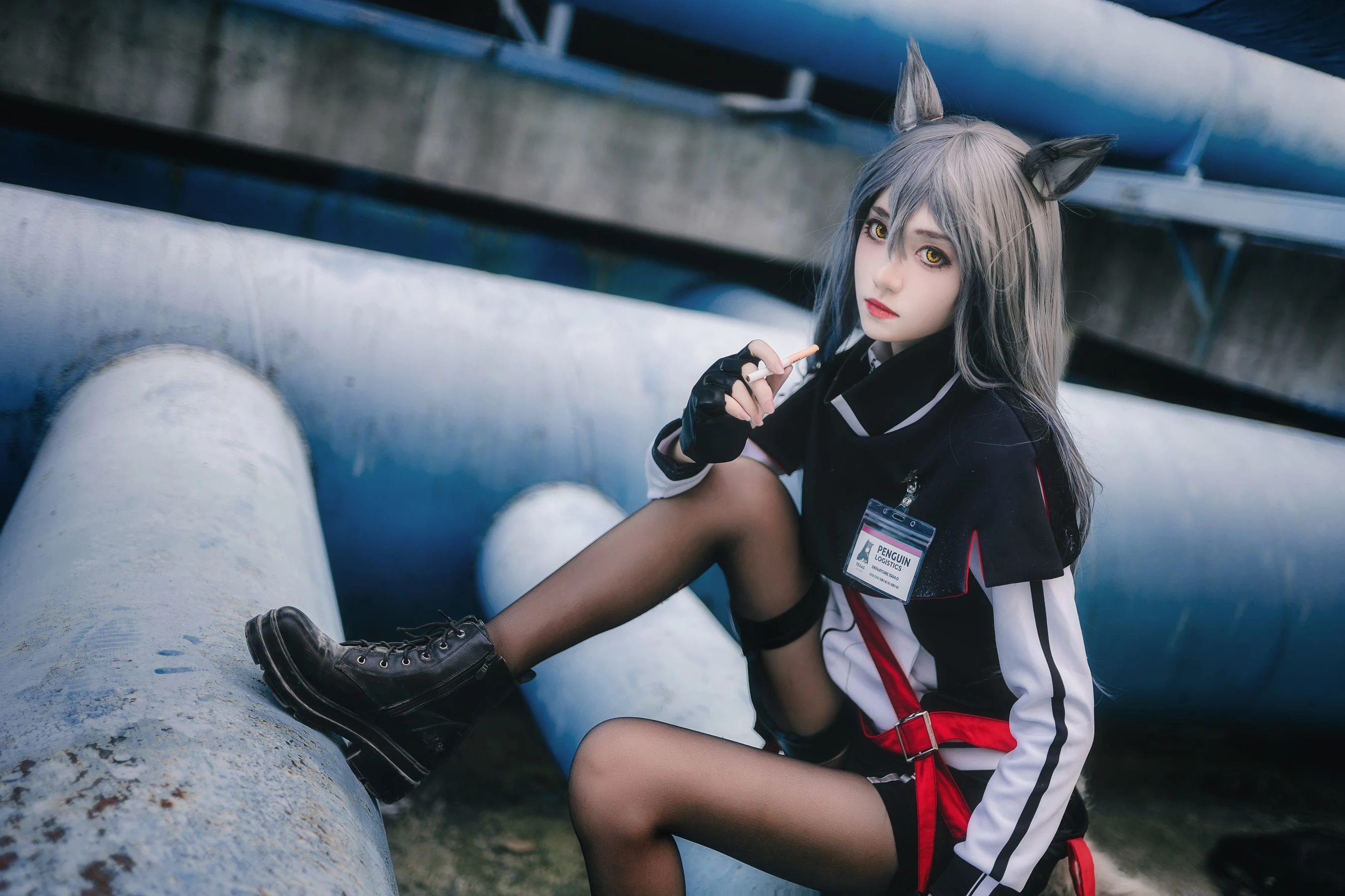 动漫博主南桃Momoko 得克萨斯常服插图5