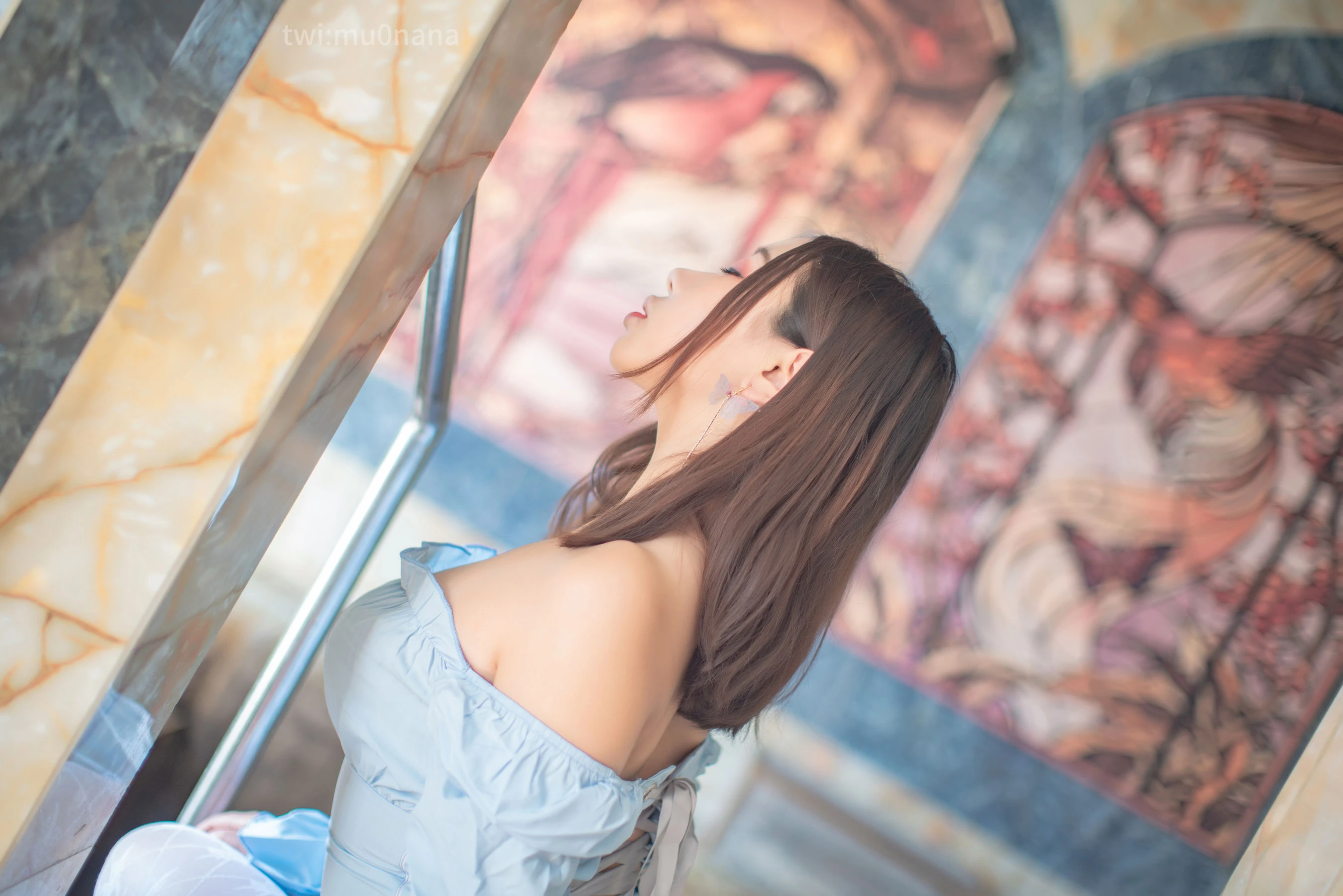 动漫博主穆零Mu0 – 温泉 白丝插图7