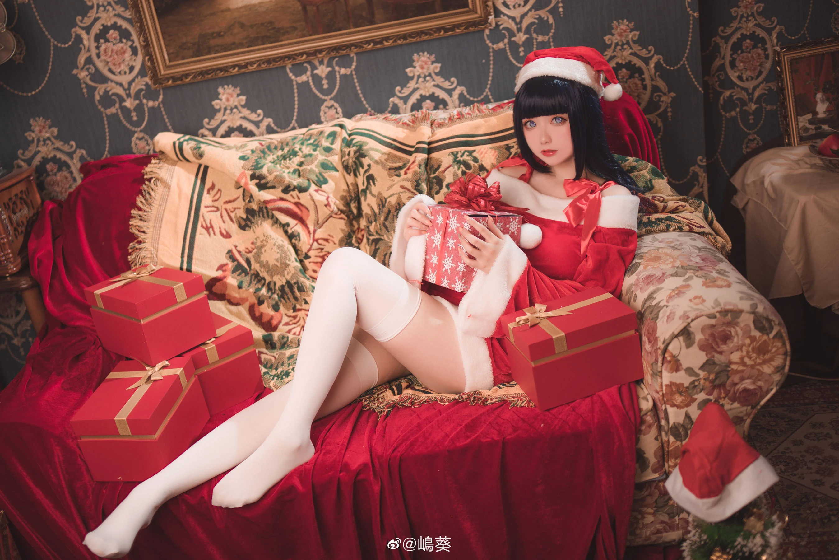 微博美女嶋葵 火影忍者 雏田圣诞插图7