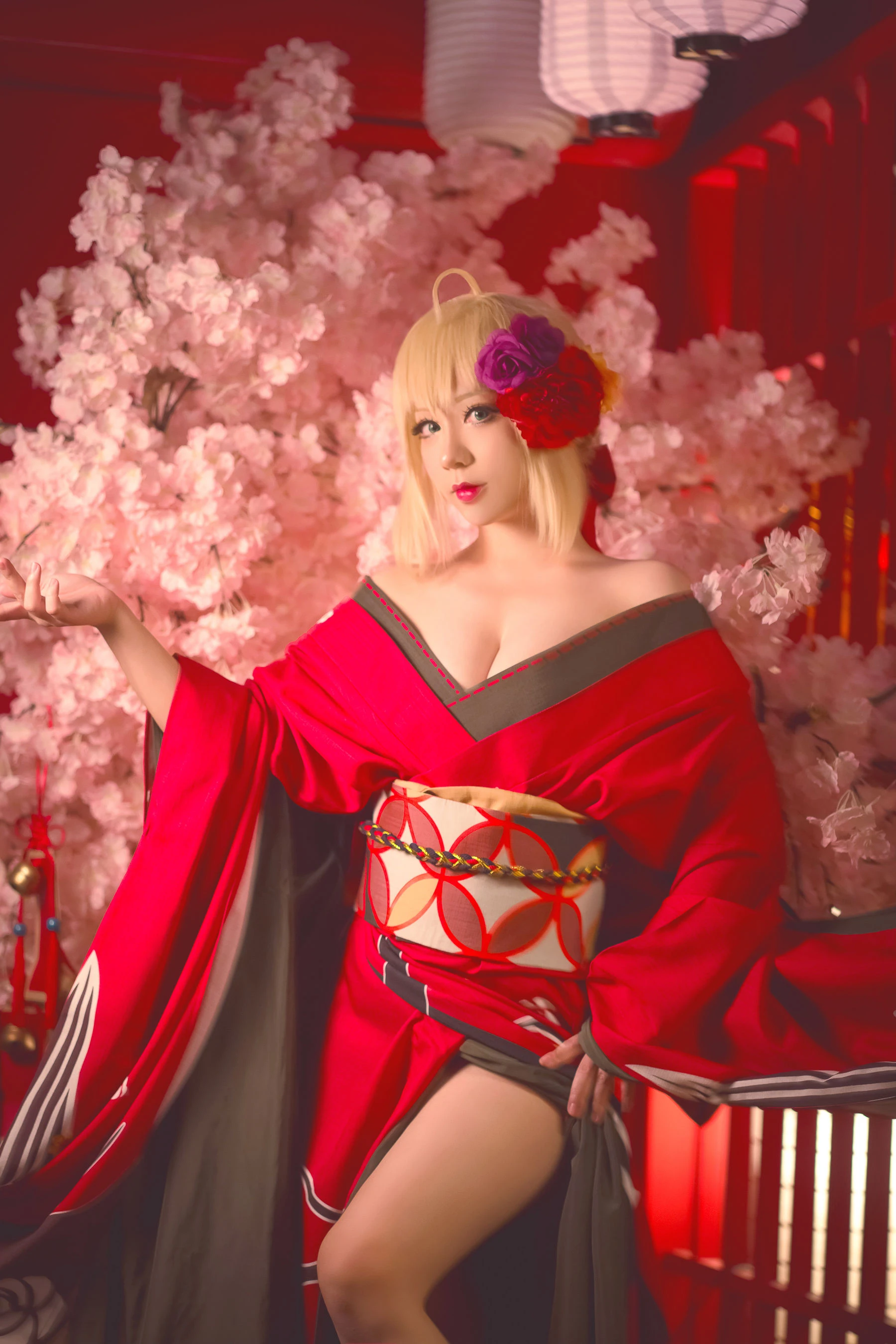 Cos千寻大人 尼禄 之 和服插图3