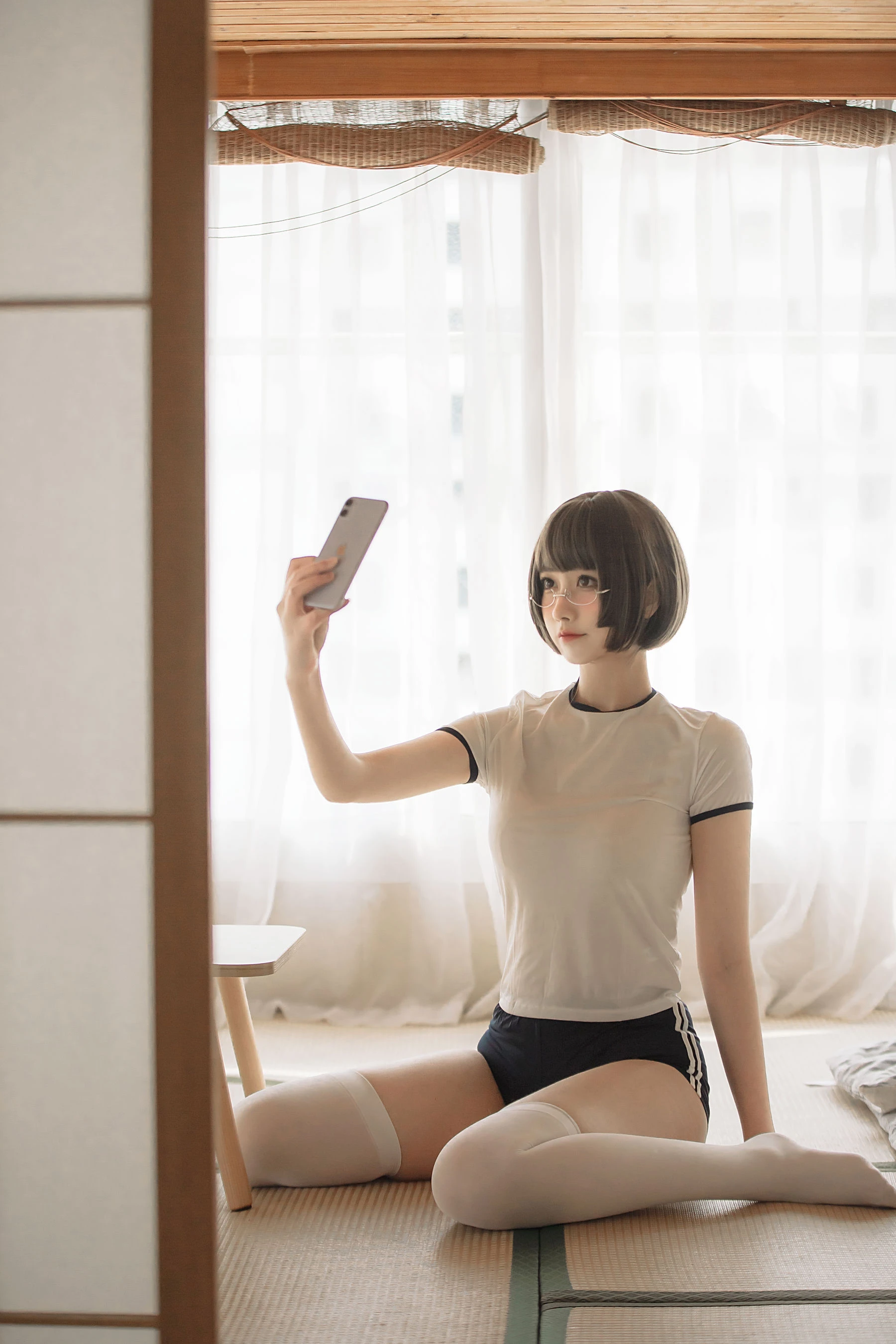 次元少女念雪ww – 体操服插图1