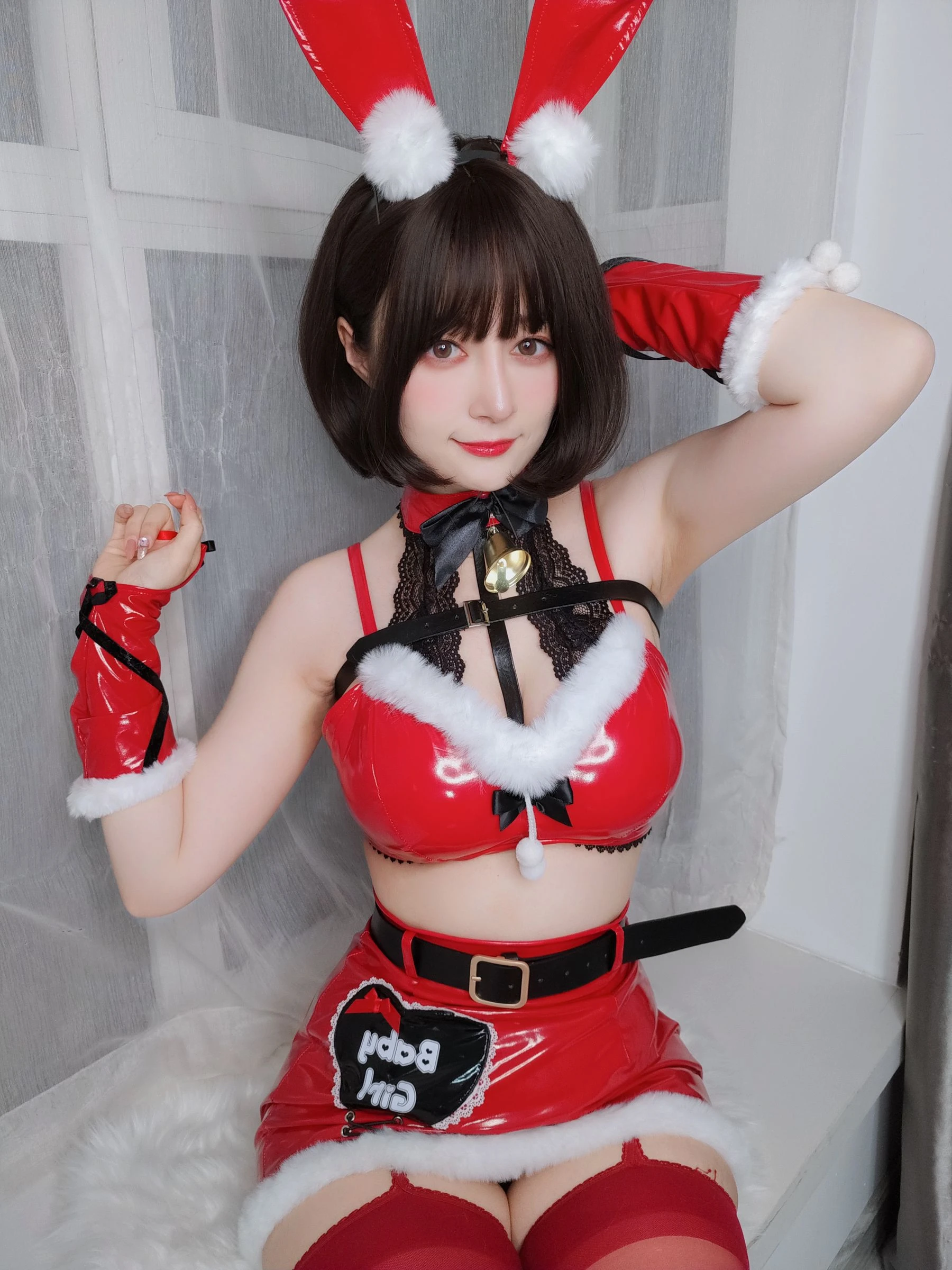 Coser小姐姐白银 – Christmas Bunny插图5