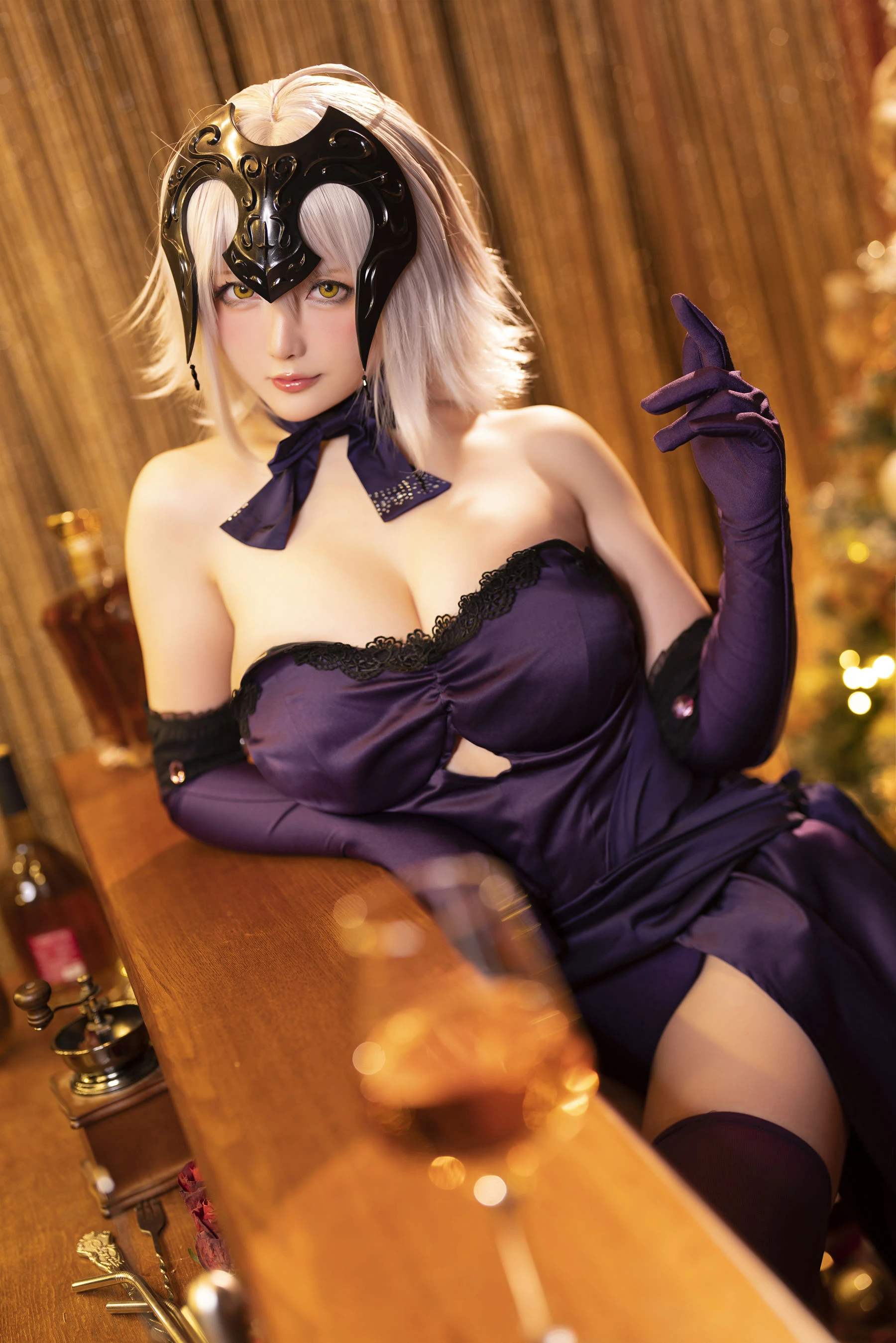 Coser小姐姐星之迟迟 – 圣诞节 黑贞插图4