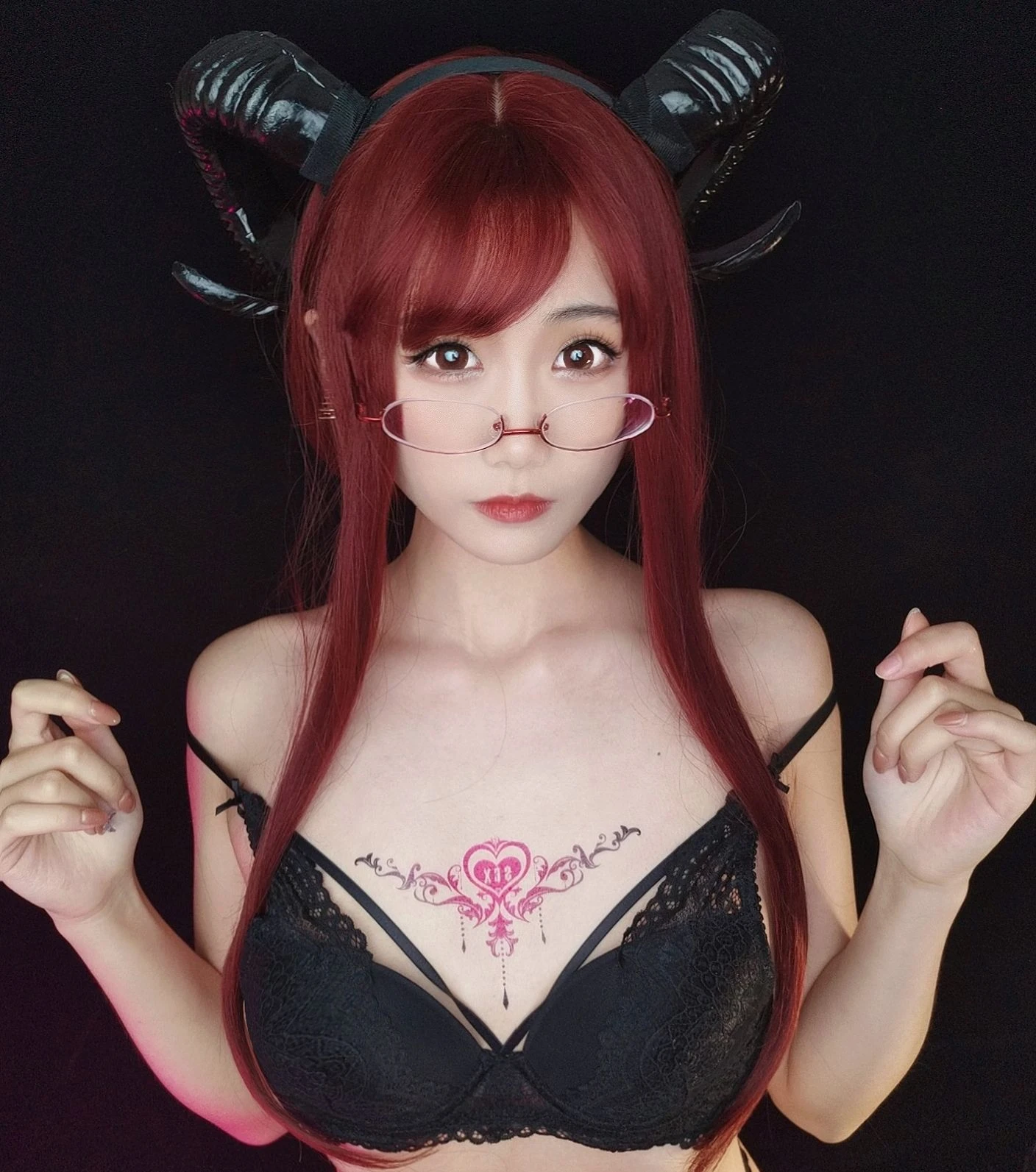 动漫博主曉美媽 – (圣诞自拍)雪夜魅魔插图7