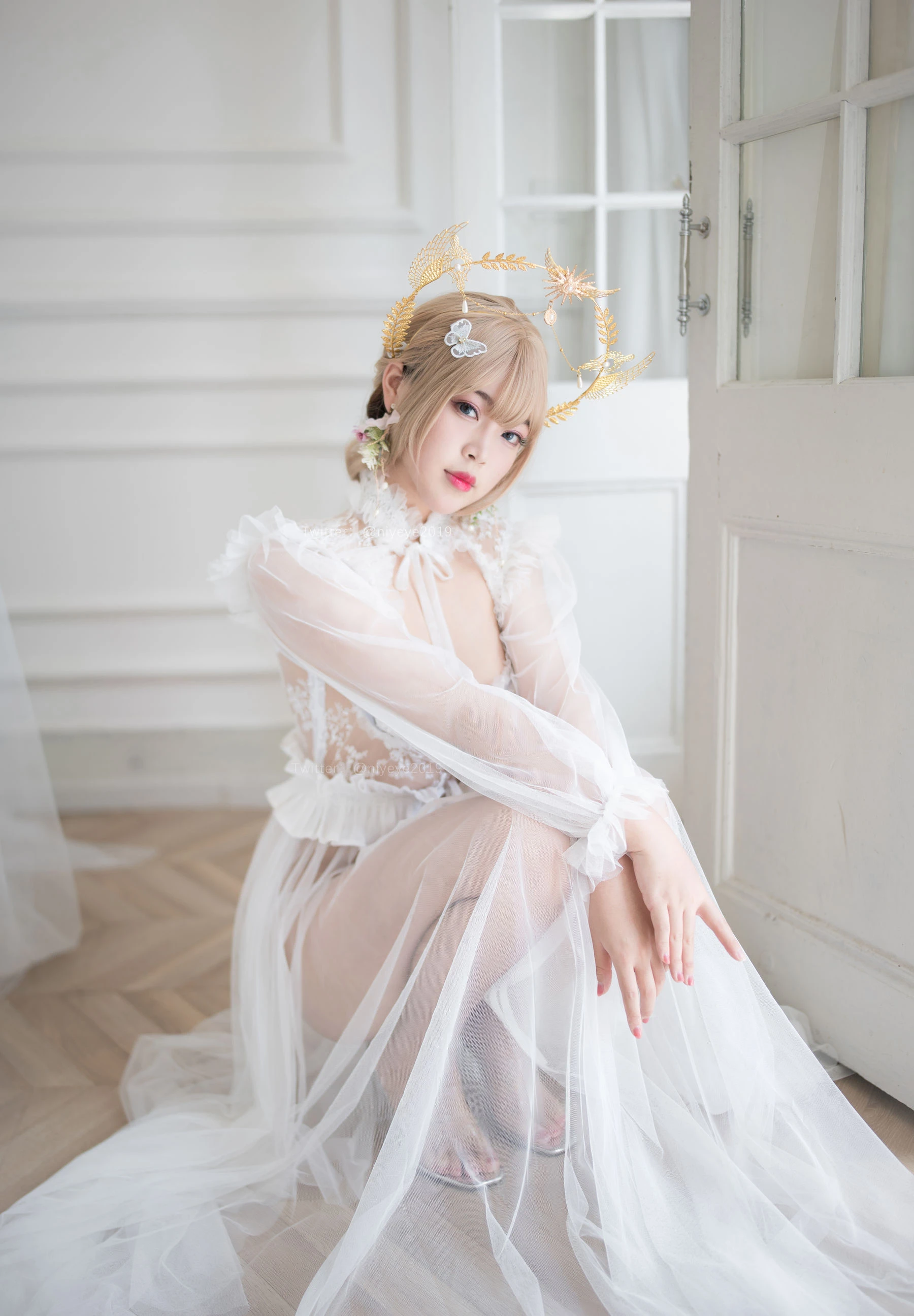 萌系小姐姐-白烨- – 珍珠花嫁插图2