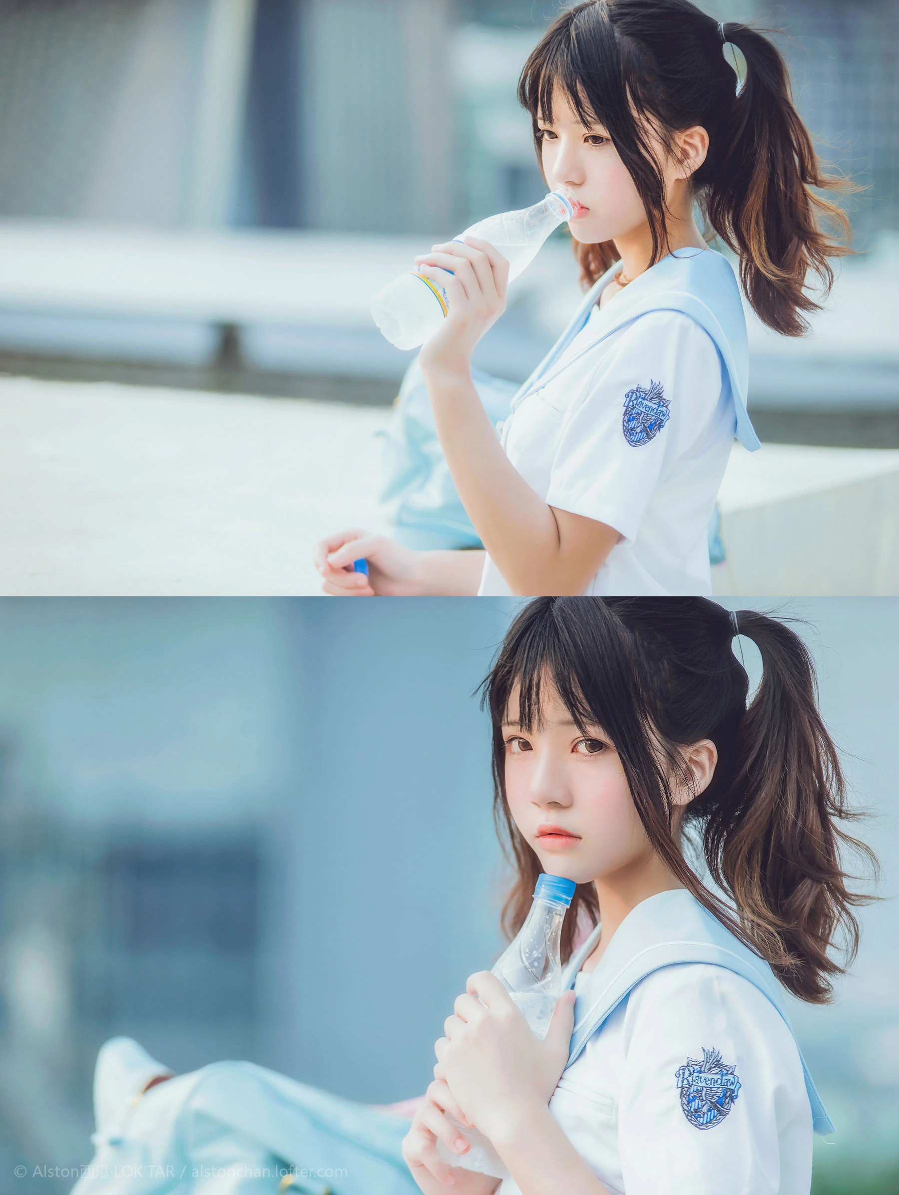 桜桃喵 穿制服的样子插图7