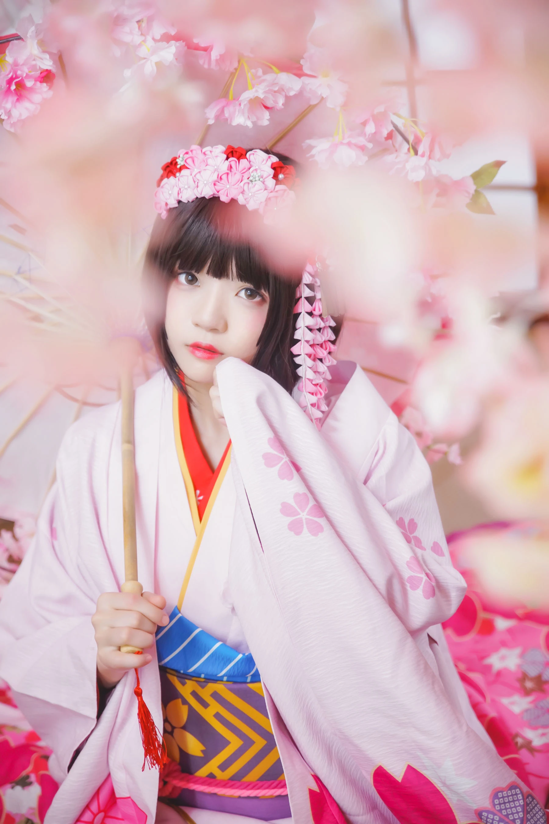 桜桃喵《(加藤惠)和服》插图5
