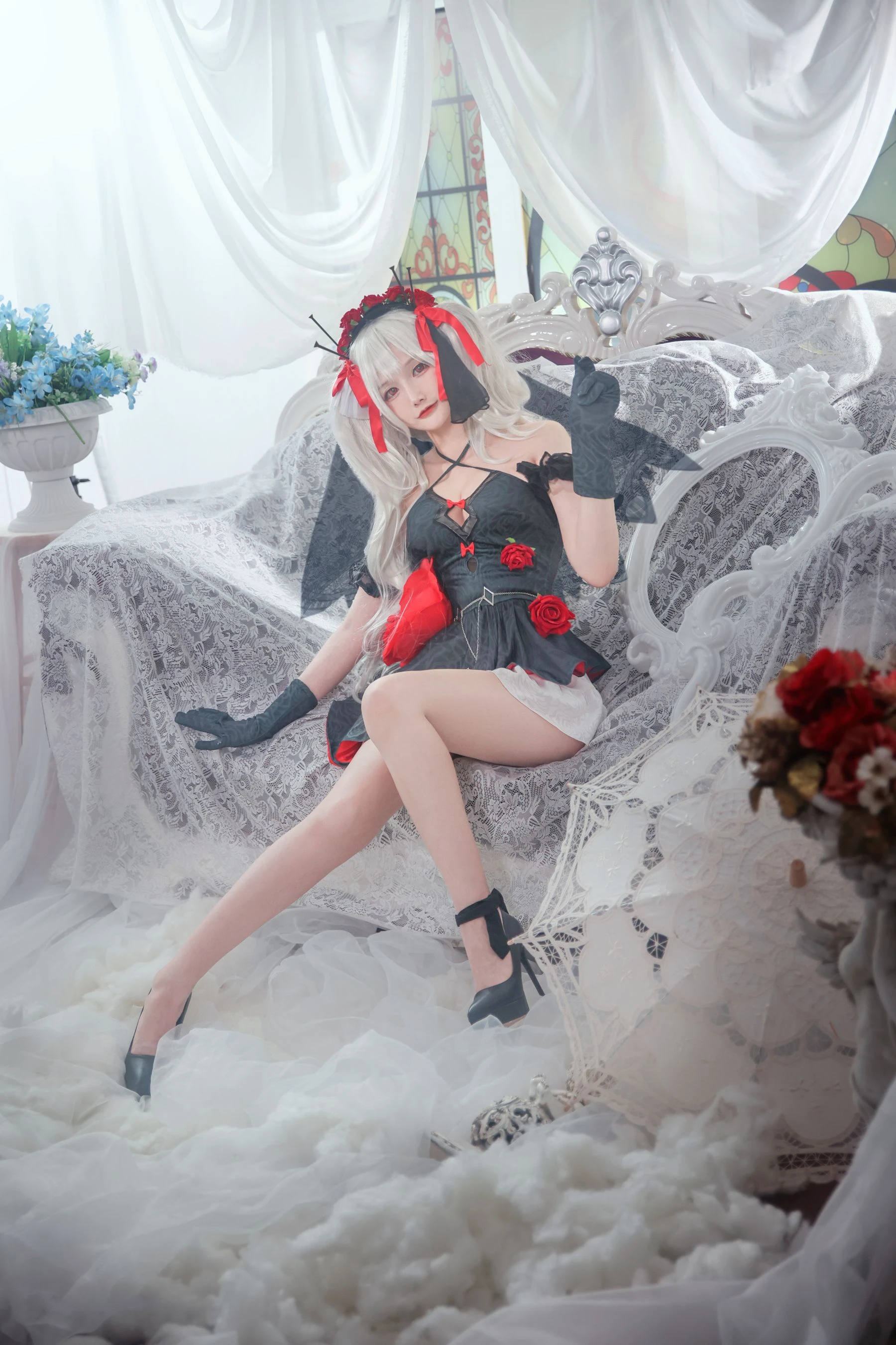 COS妹子仙九Airi – 吸血鬼誓约插图4