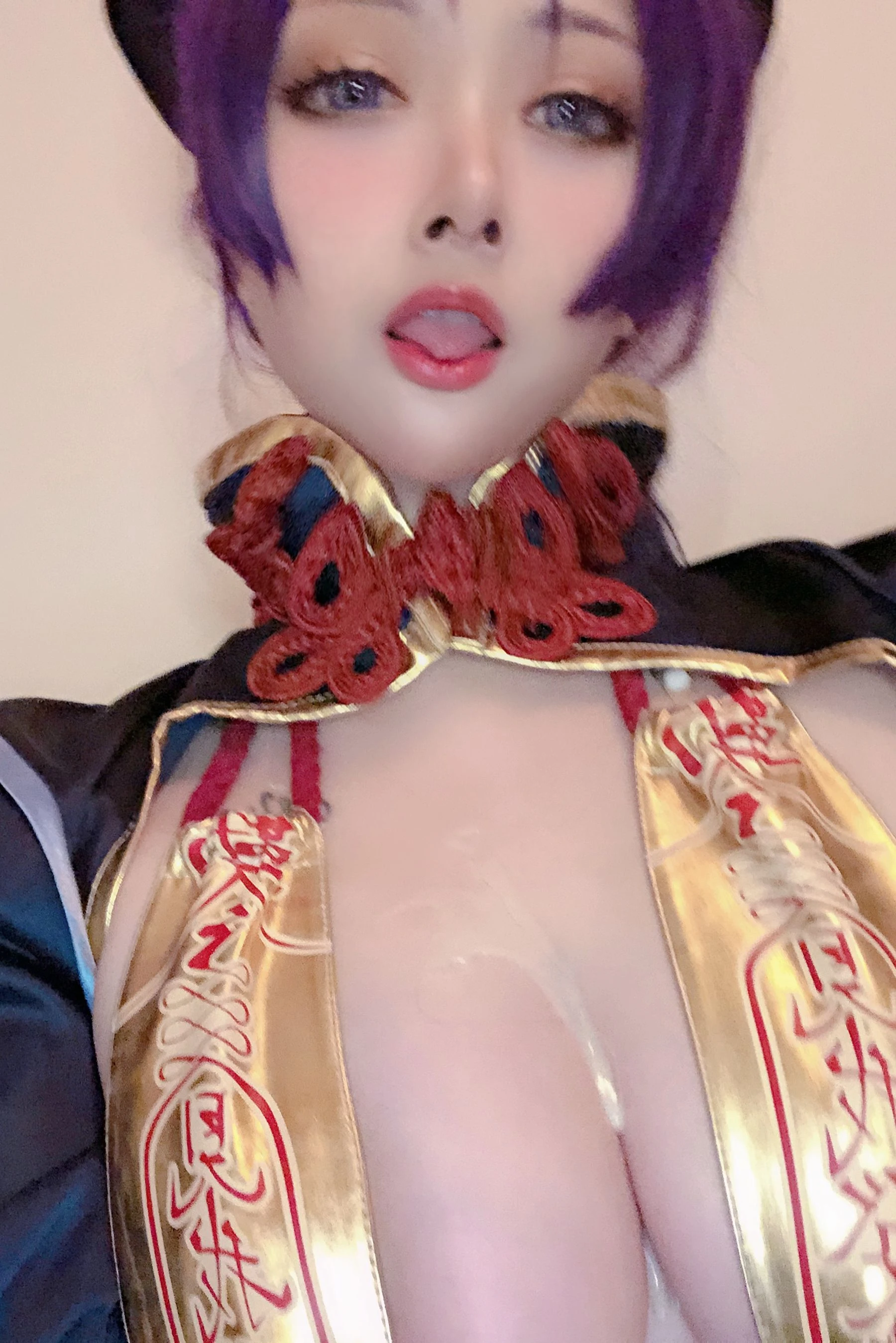 高颜值coser念念_D – 奶光僵尸娘自拍插图3