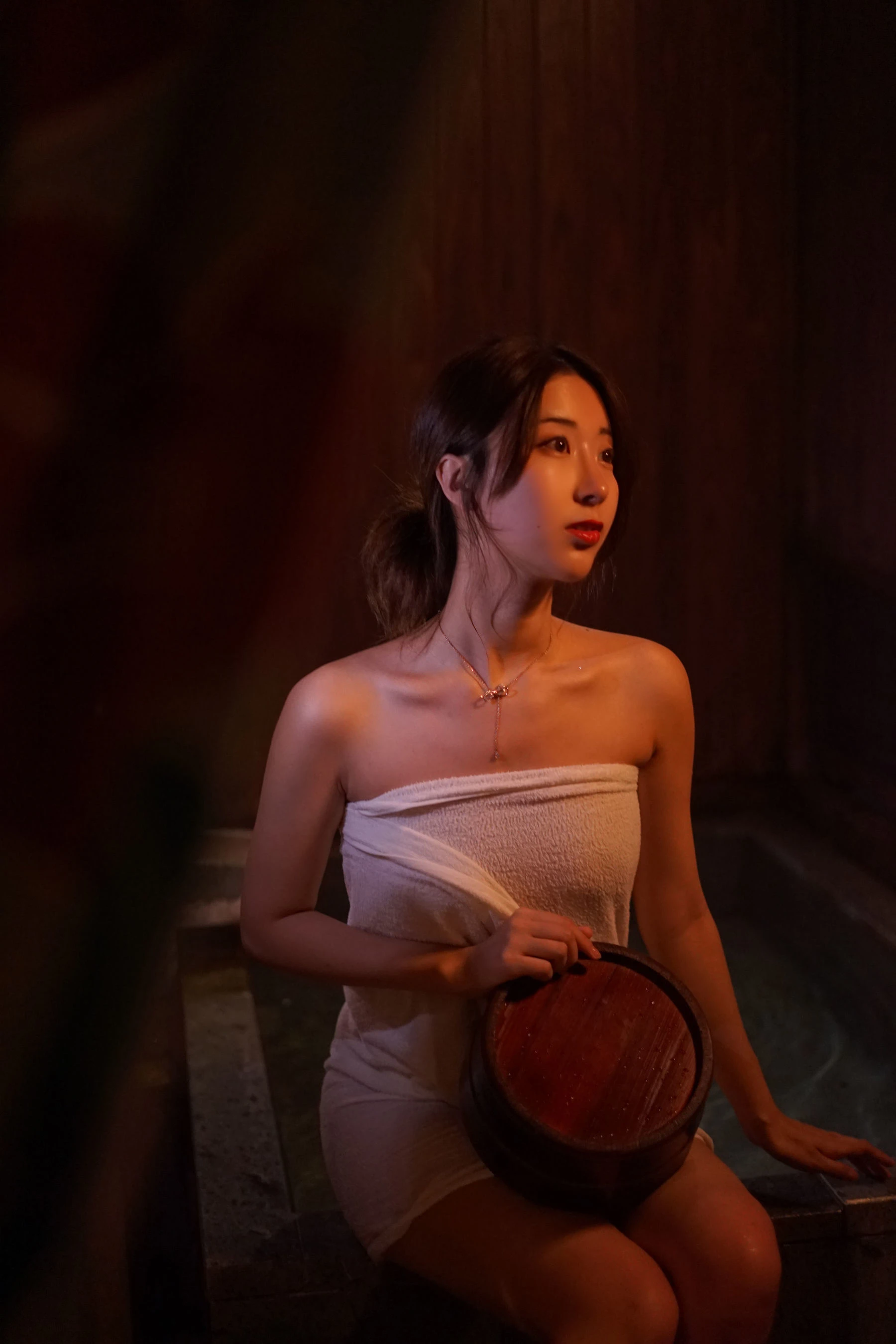 人气Coser黑川 浴巾插图3