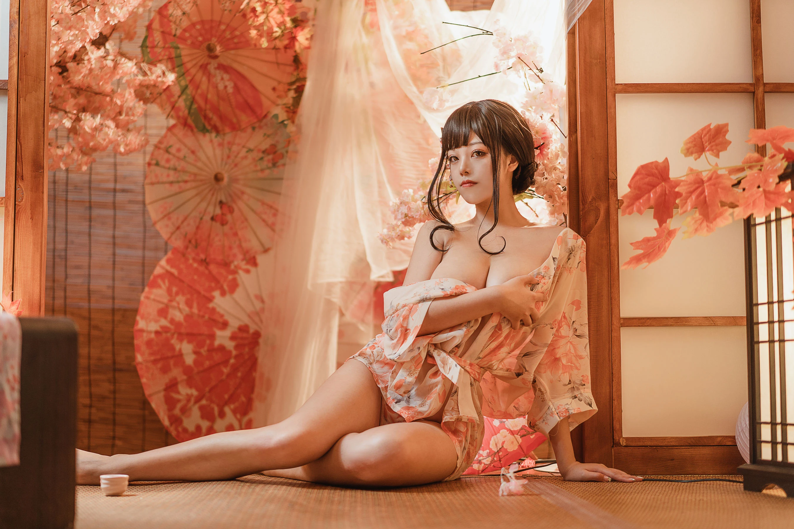 萌系小姐姐蜜汁猫裘 – 浴娘2插图1