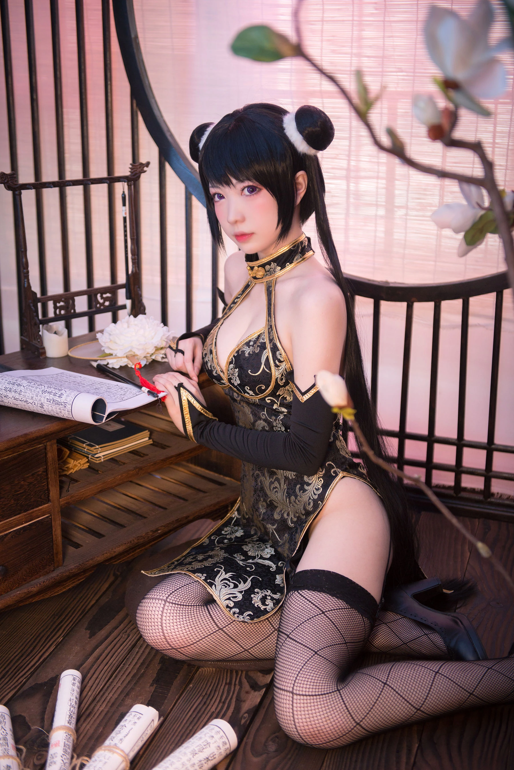 大胸萌妹妖少you1 – 冬月茉莉插图4