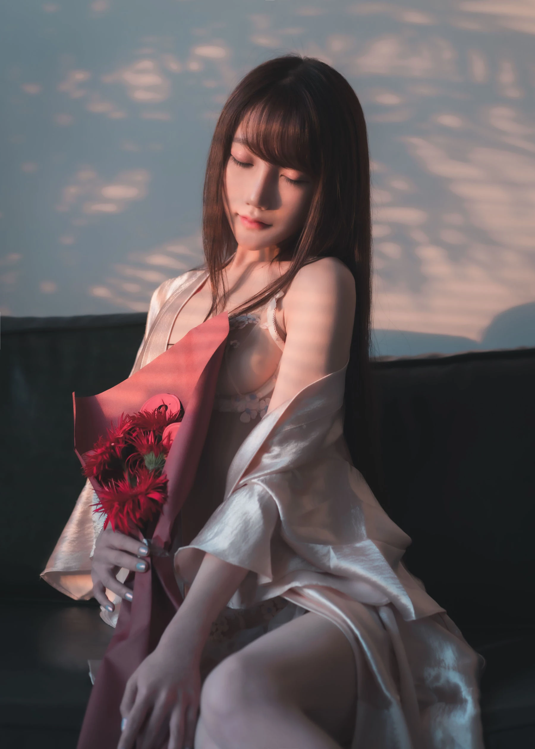COS少女星野咪兔 – 花吃了那女孩|图集秀