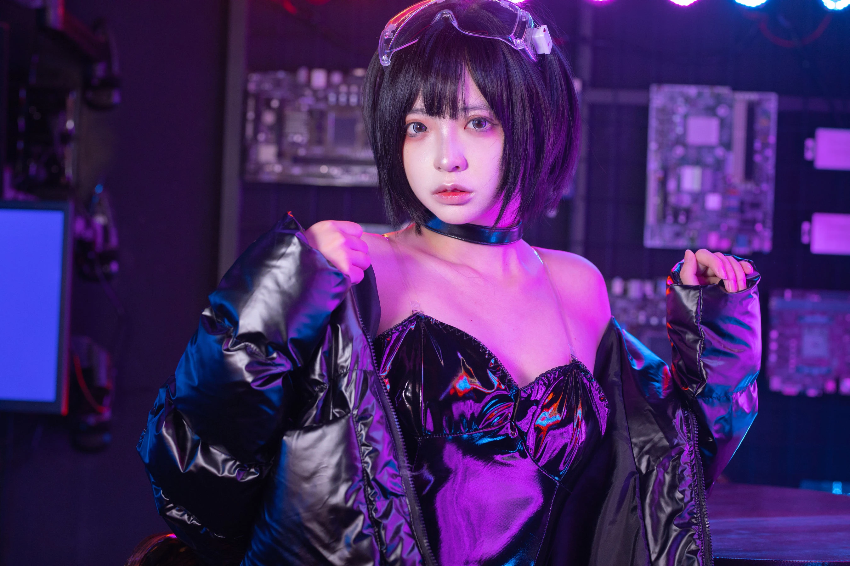 疯猫ss – 赛博少女插图3