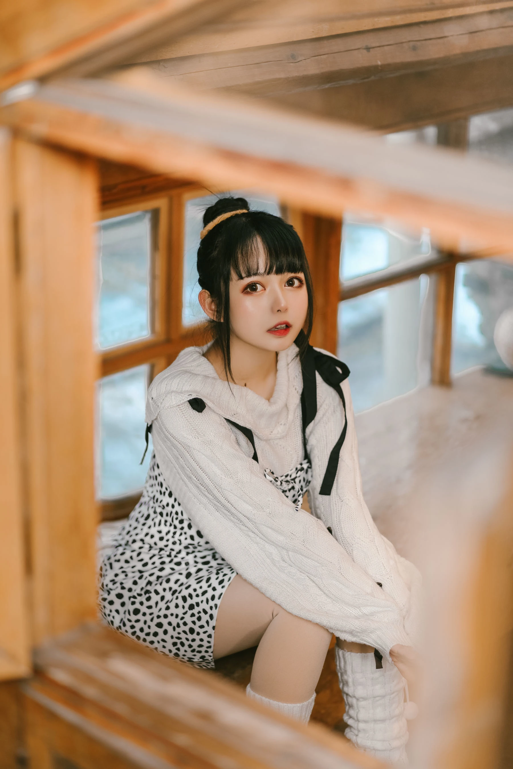 大眼萌妹黑猫猫OvO 少女心事插图7