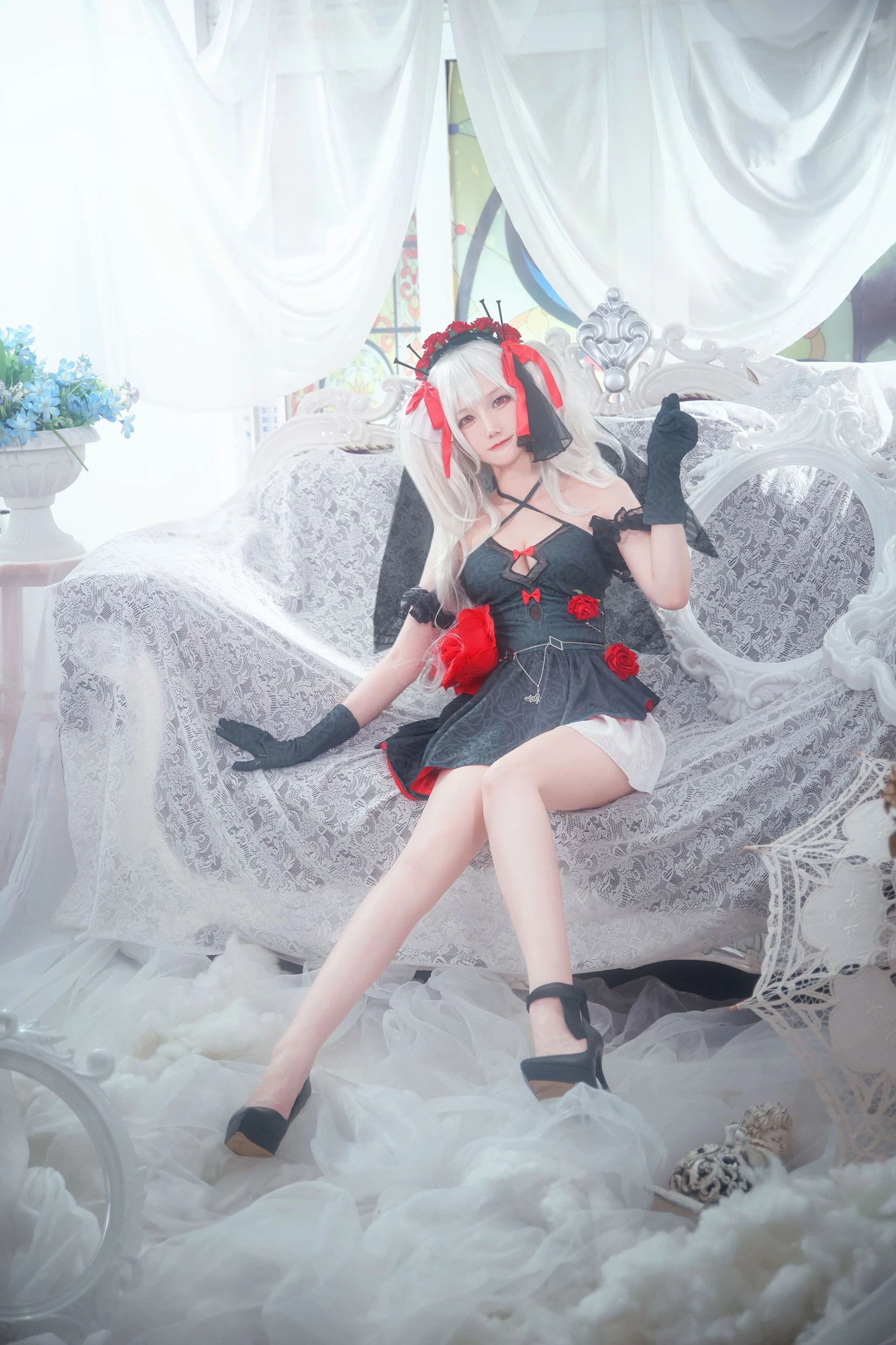 COS妹子仙九Airi – 吸血鬼誓约插图3