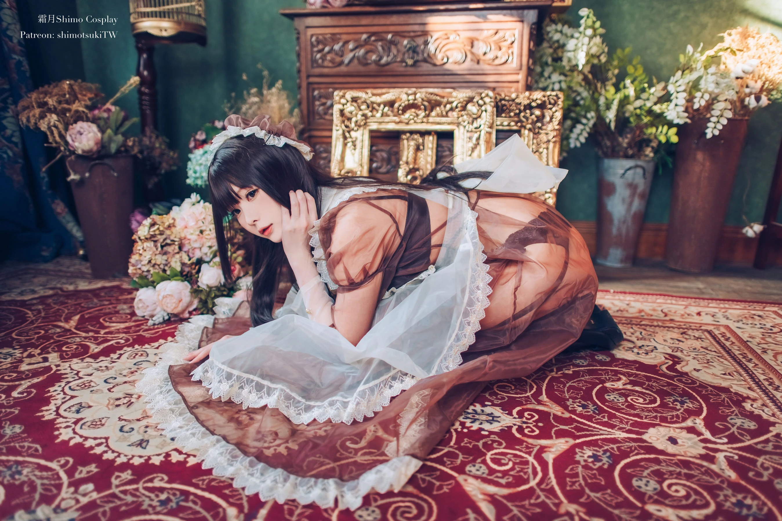 微博妹纸霜月shimo – 女仆插图7