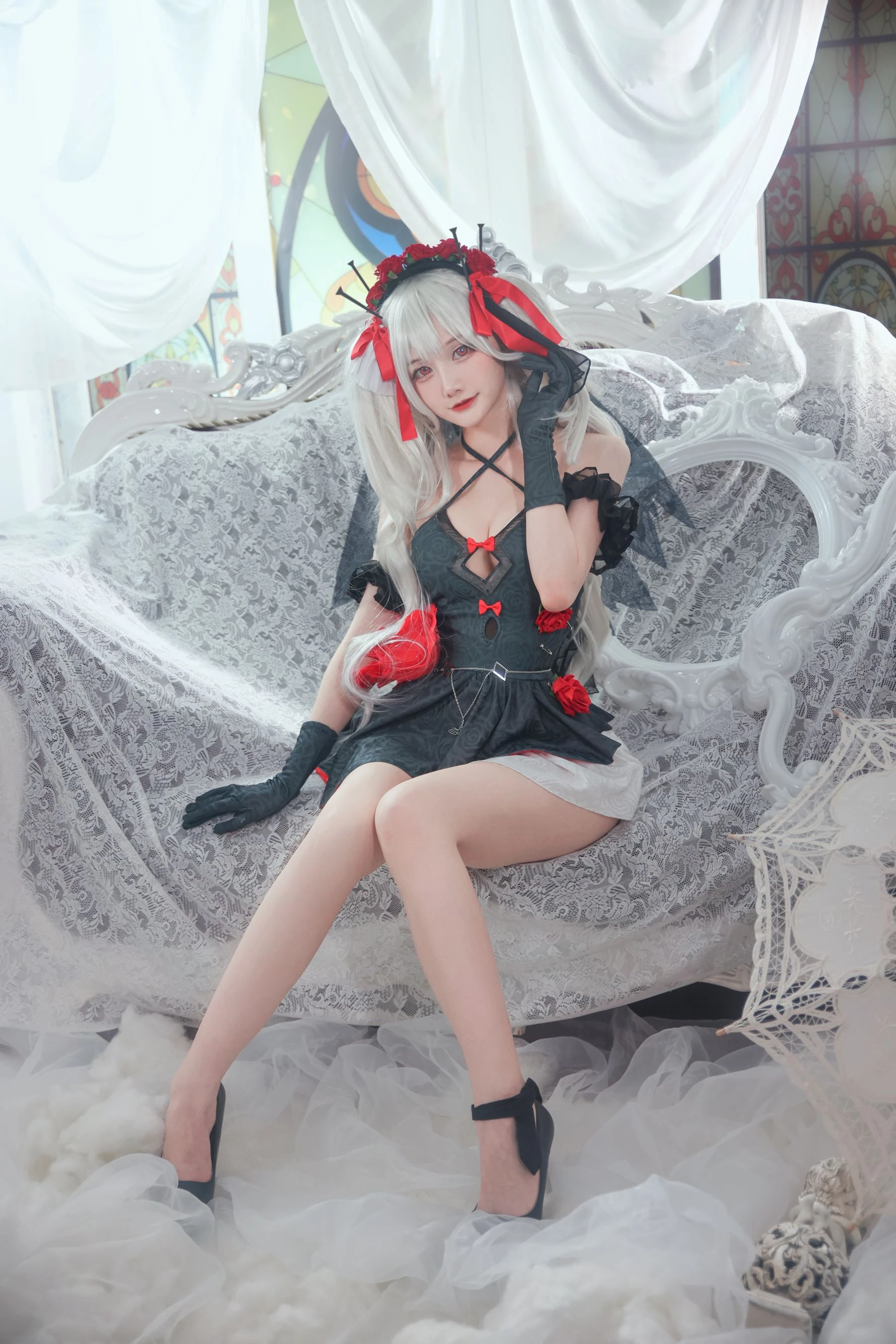 COS妹子仙九Airi – 吸血鬼誓约插图6