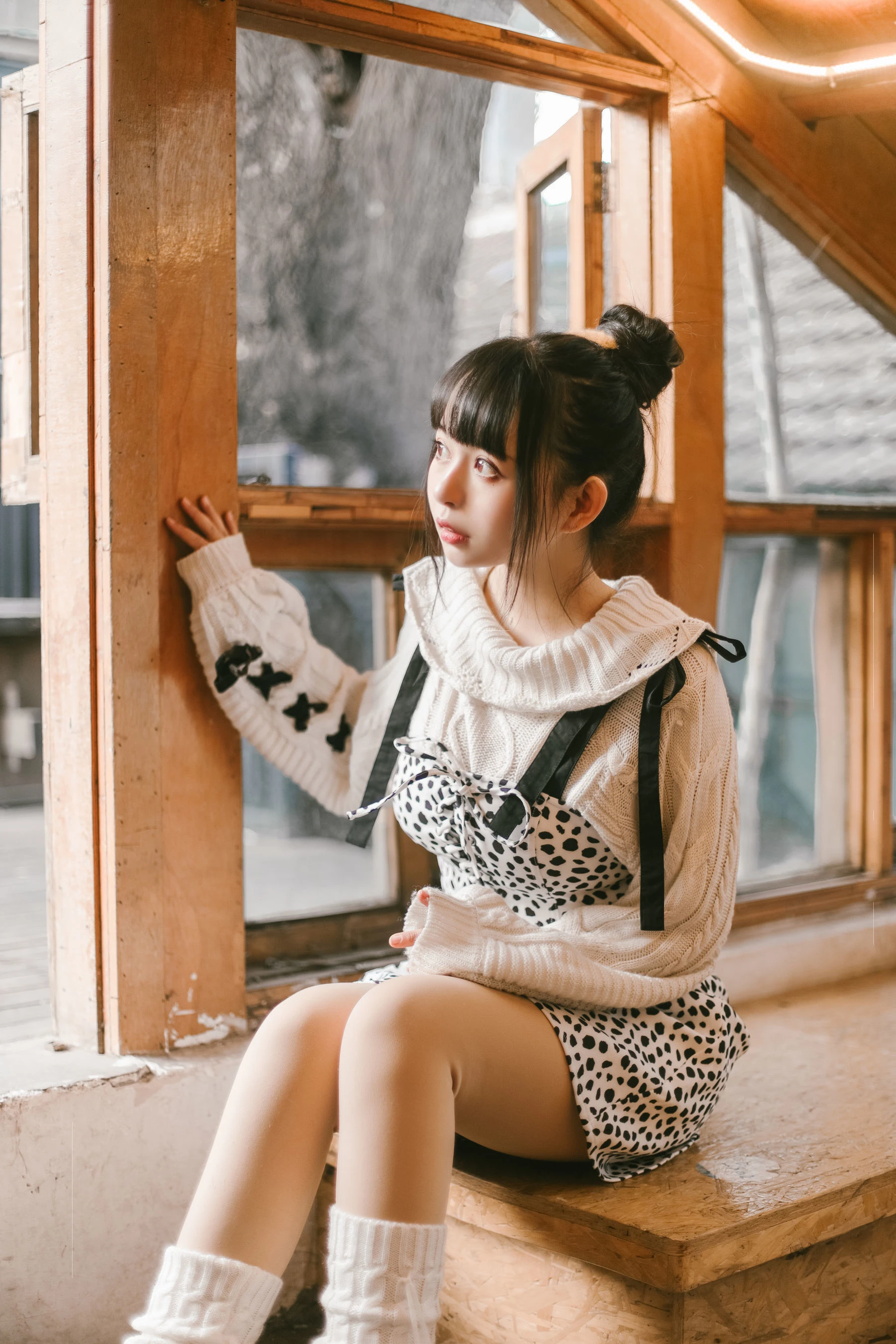 大眼萌妹黑猫猫OvO 少女心事插图1