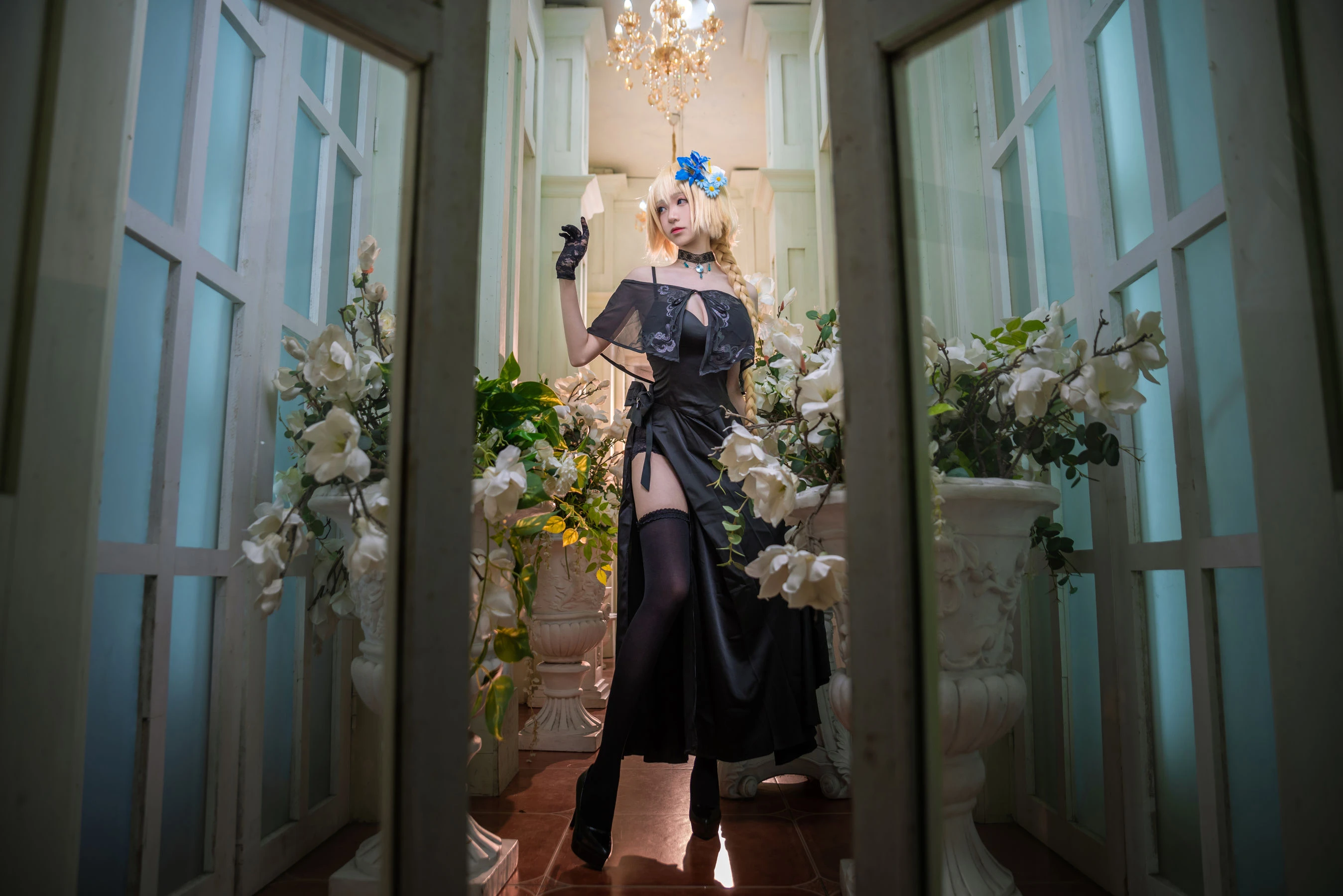 长腿Coser青青子Js 礼服贞德插图3