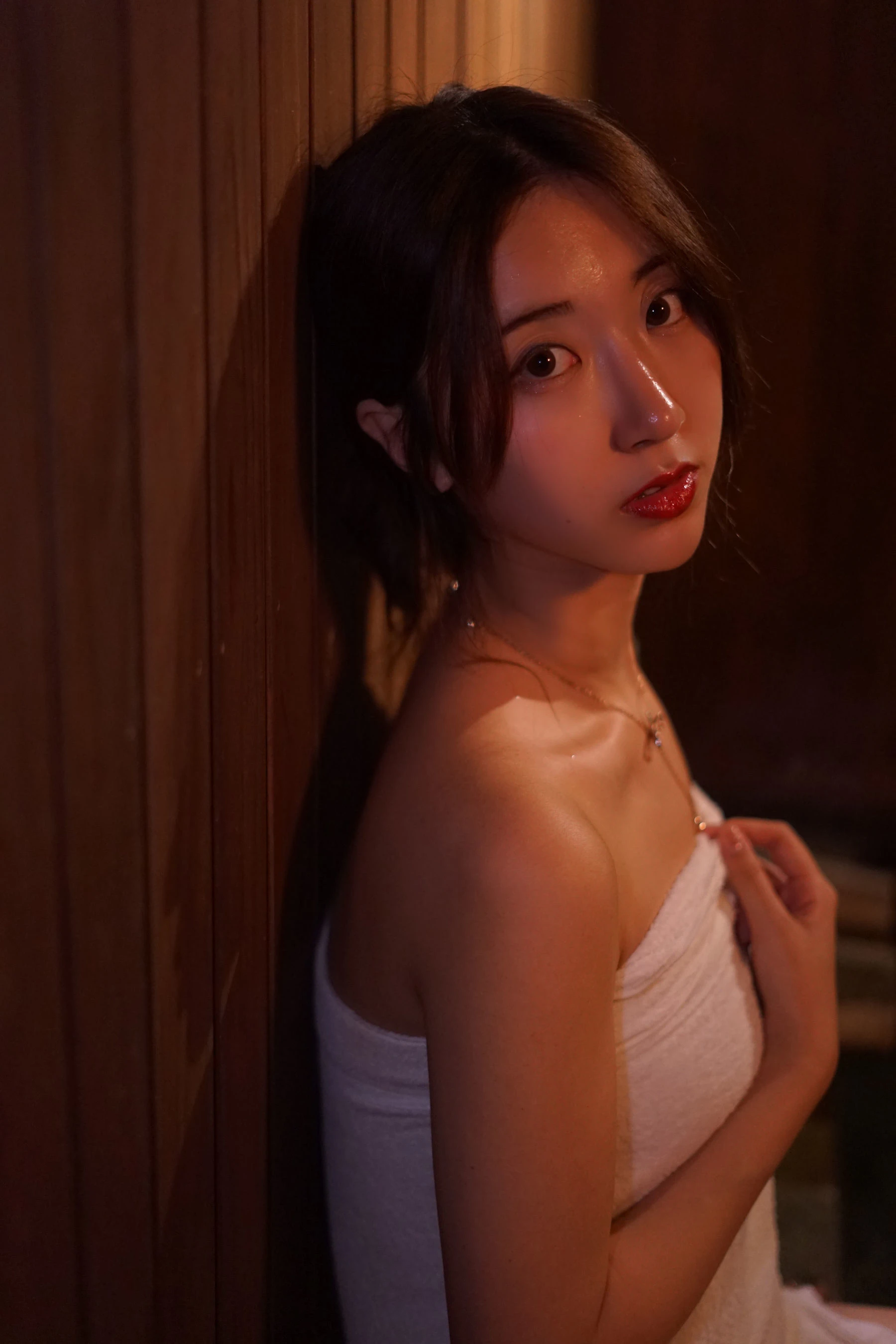 人气Coser黑川 浴巾插图2