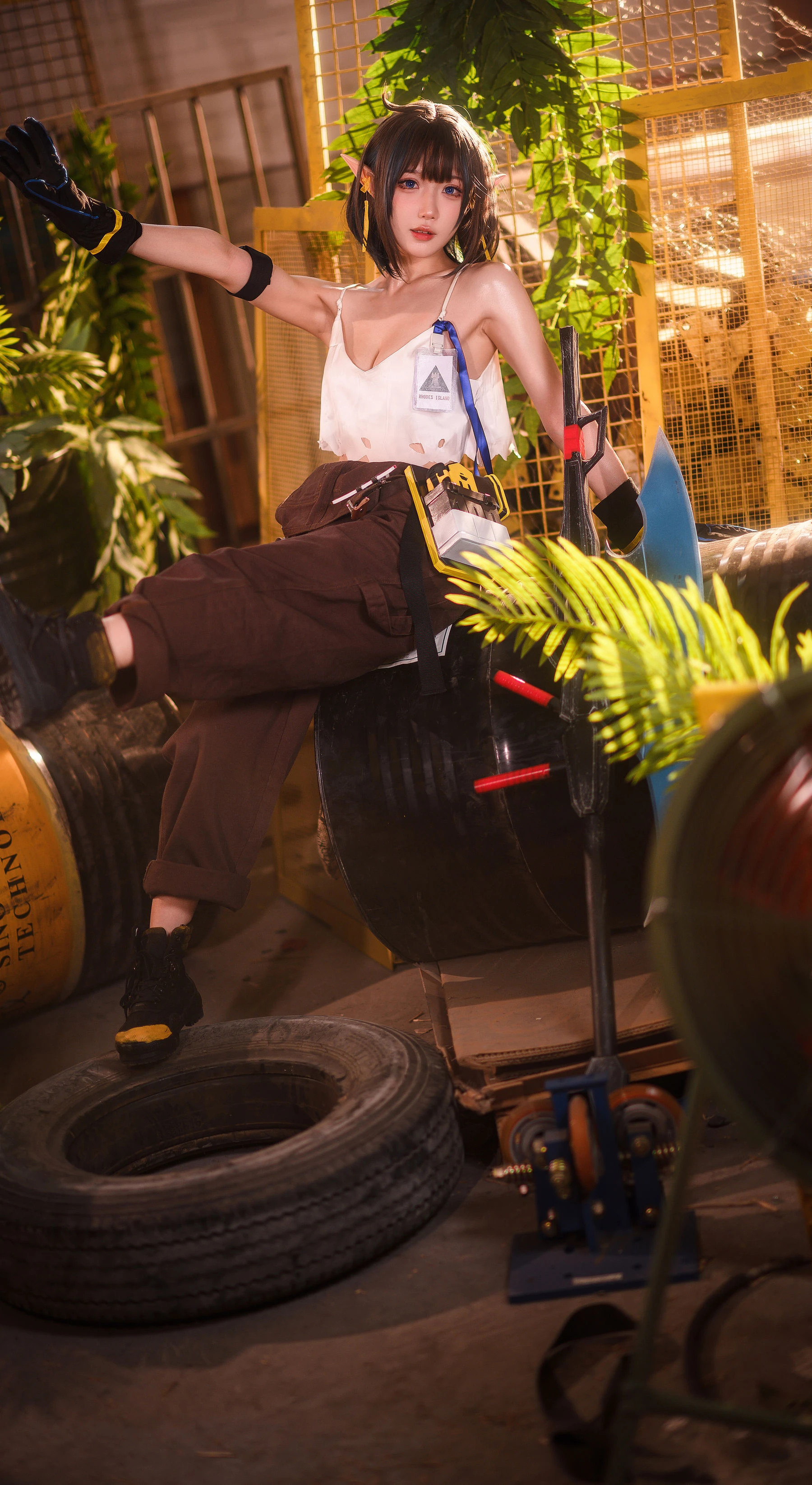 动漫博主阿包也是兔娘 – 明日方舟 森蚺插图6