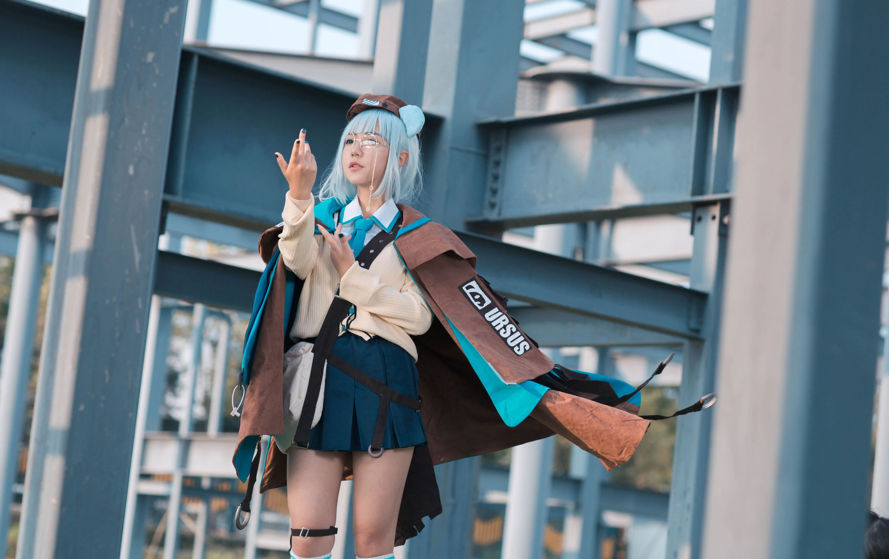 微博萌妹蓝小沂KiKi – 明日方舟插图1