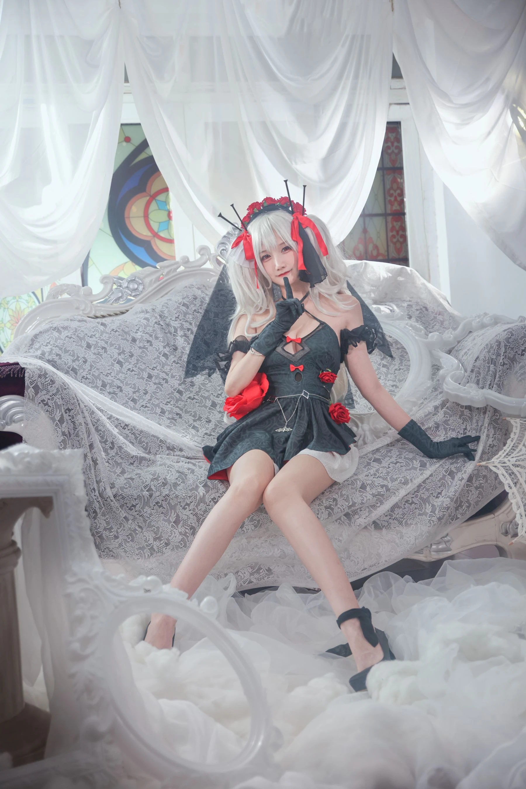 COS妹子仙九Airi – 吸血鬼誓约插图1