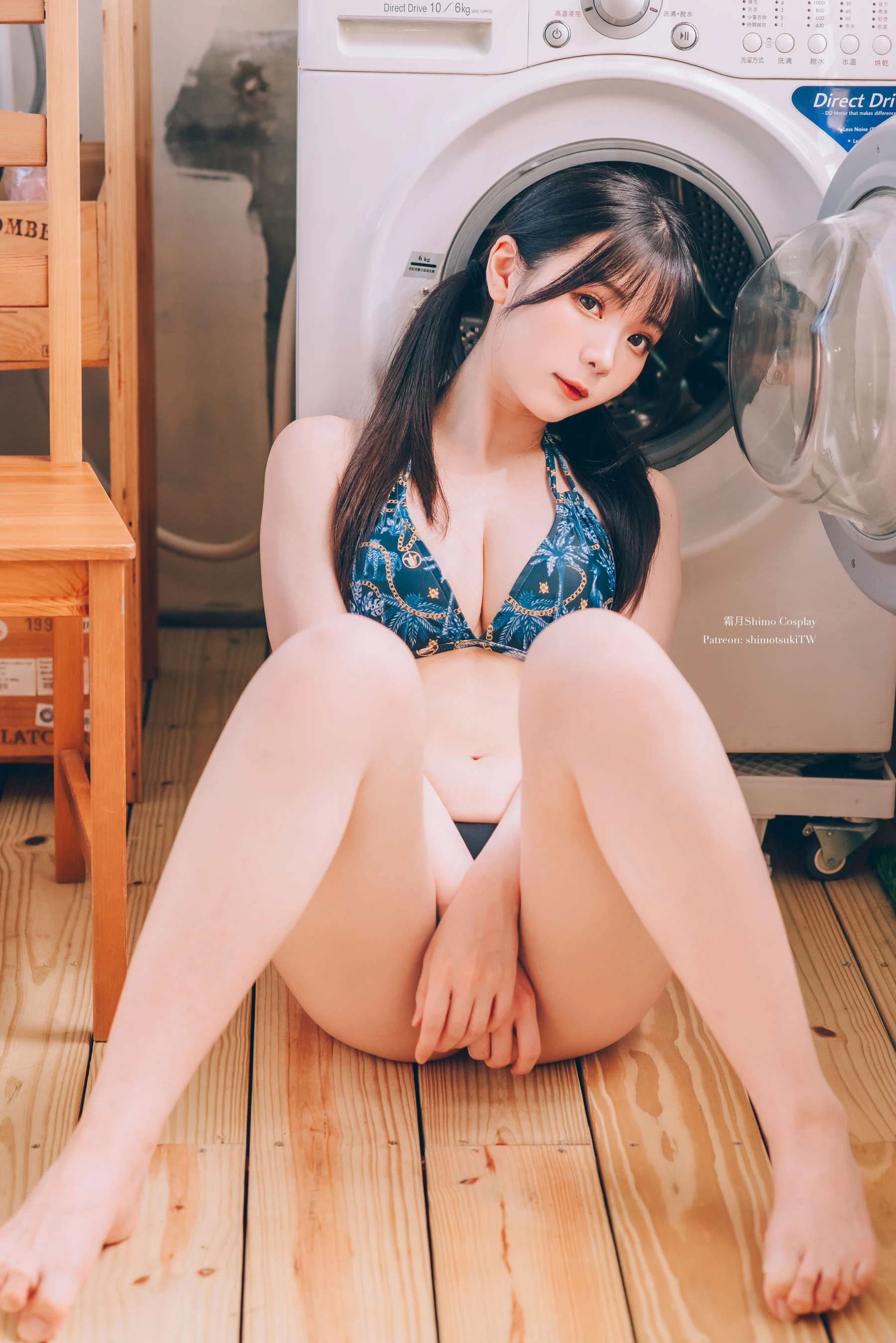 微博妹纸霜月shimo – 洗衣房插图7