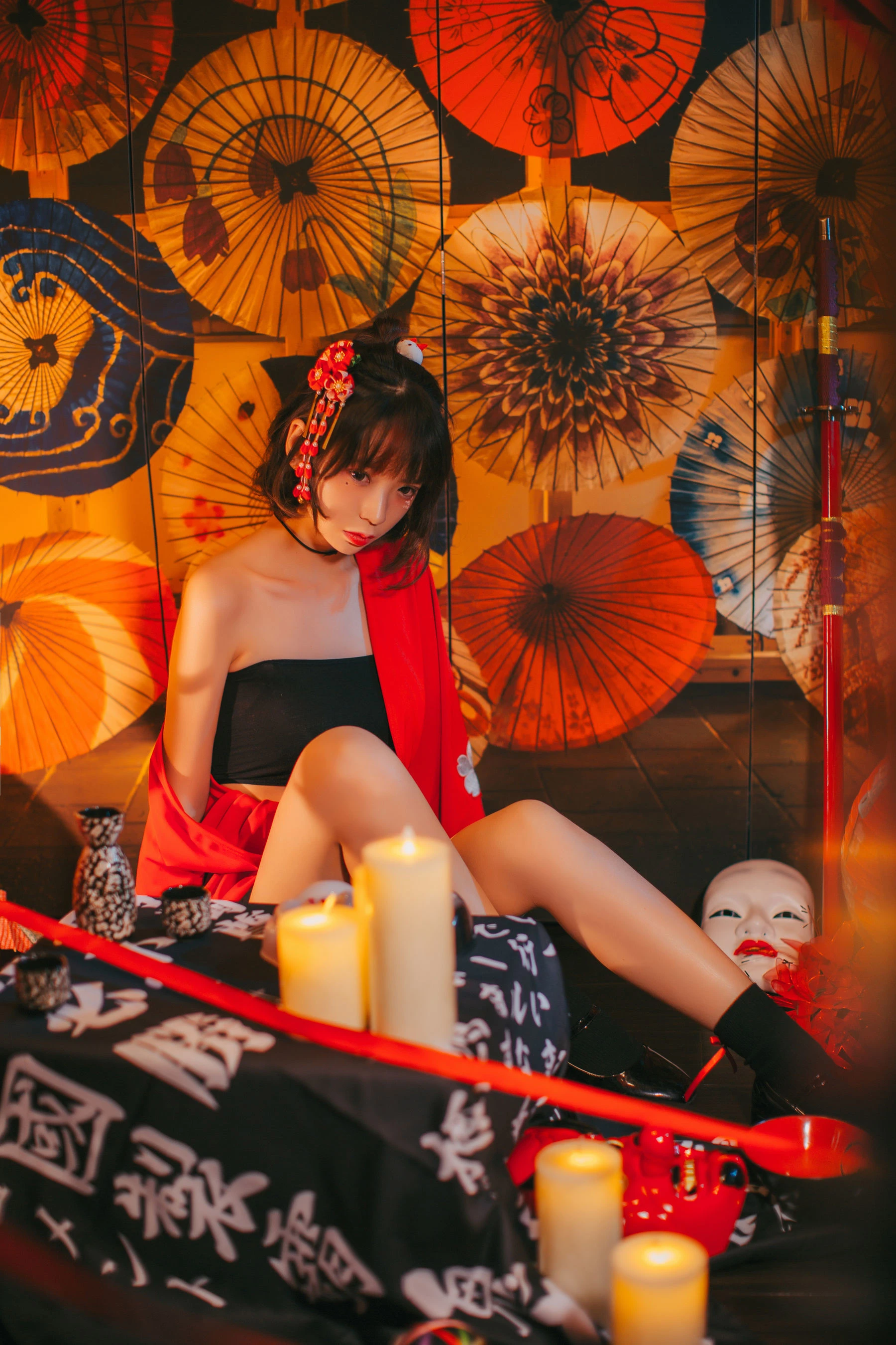 疯猫ss 红色羽衣插图1