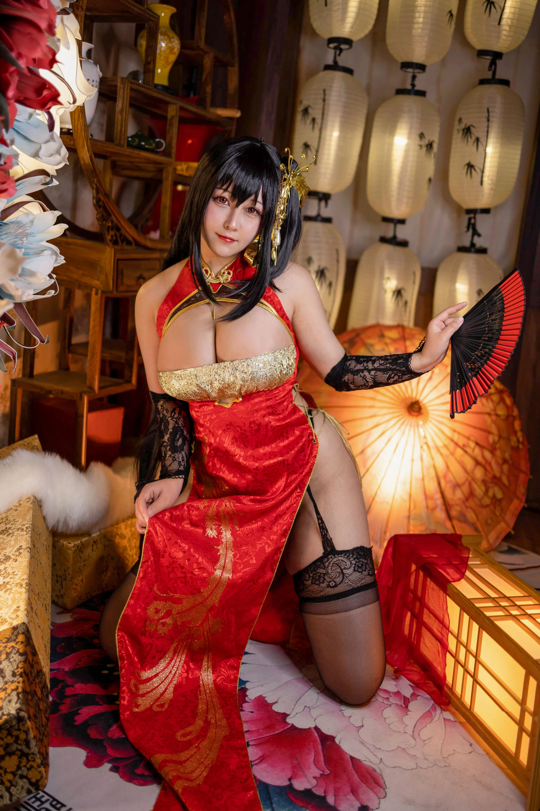 KANEKO_咔喵 – 大凤旗袍插图7