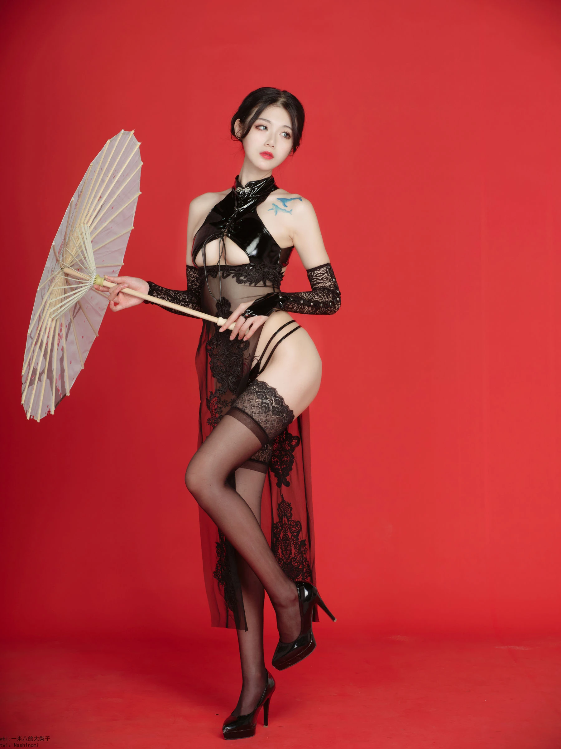 一米八的大梨子 – 情趣旗袍插图2