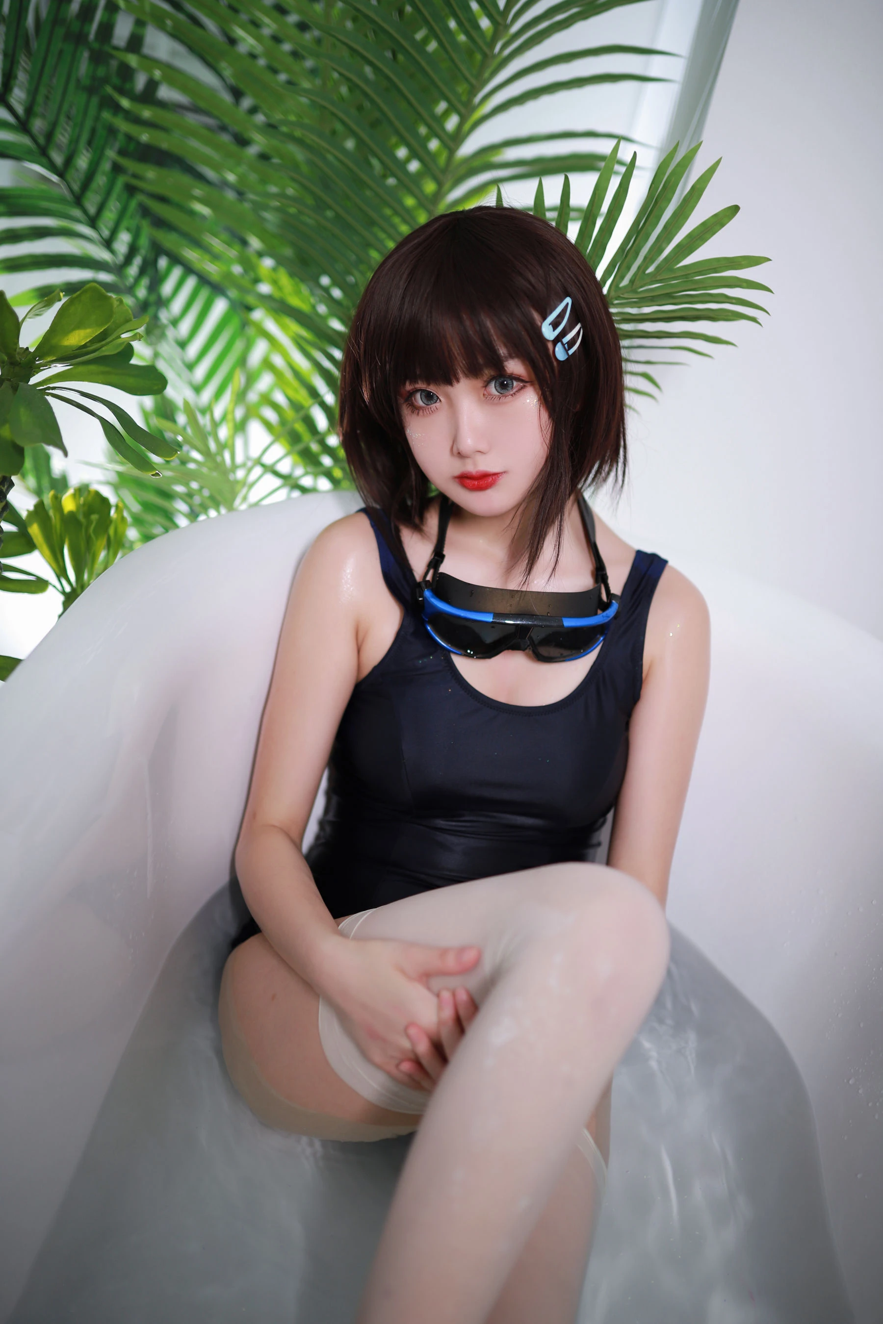 动漫博主您的蛋蛋 – 夏日泳装 浴缸插图5