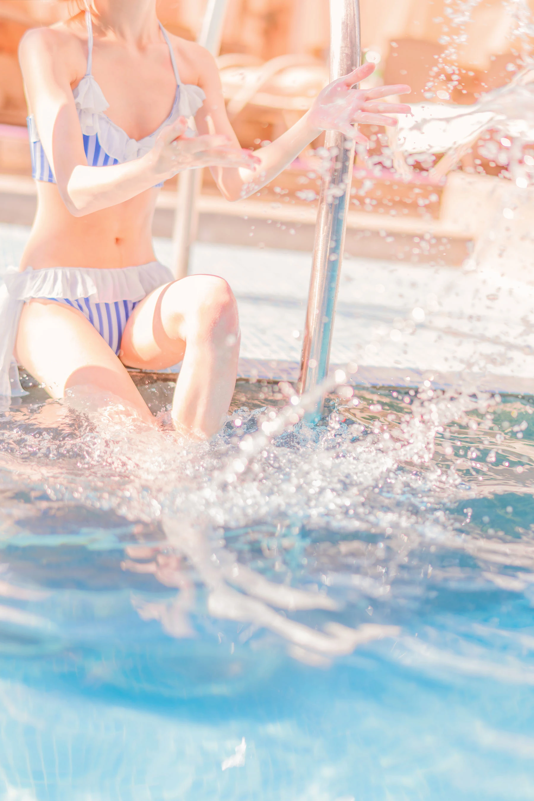 桜桃喵《炮姐COS》插图1