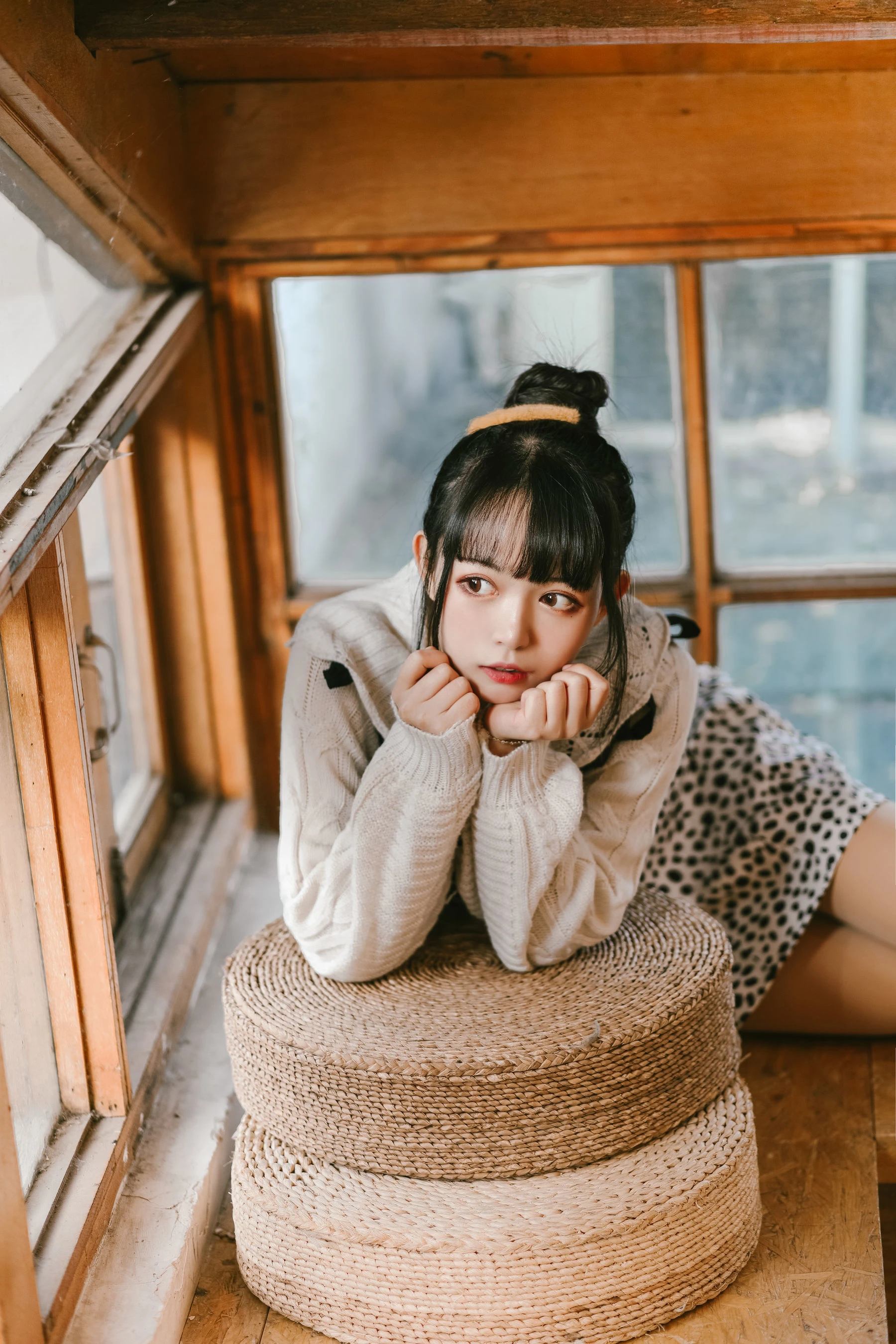 大眼萌妹黑猫猫OvO 少女心事插图4