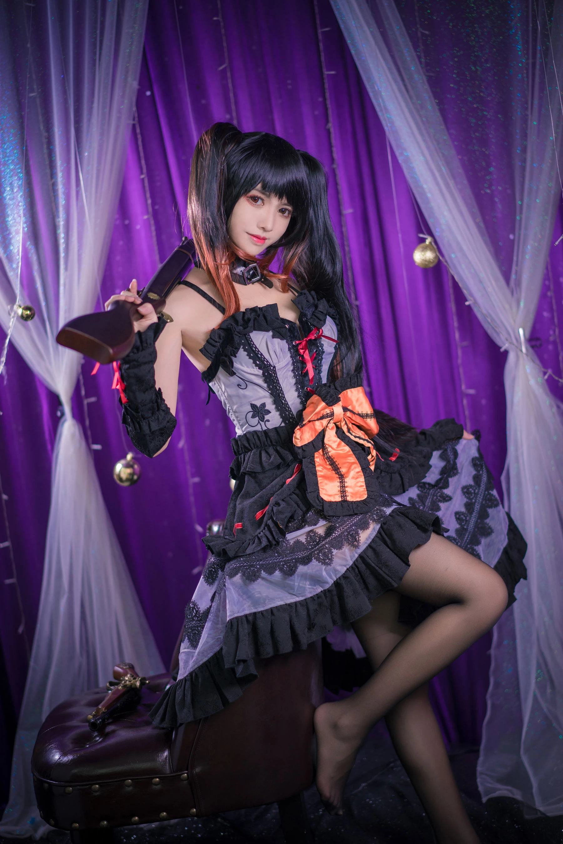 超人气Coser鳗鱼霏儿 狂三系列 灵装插图7