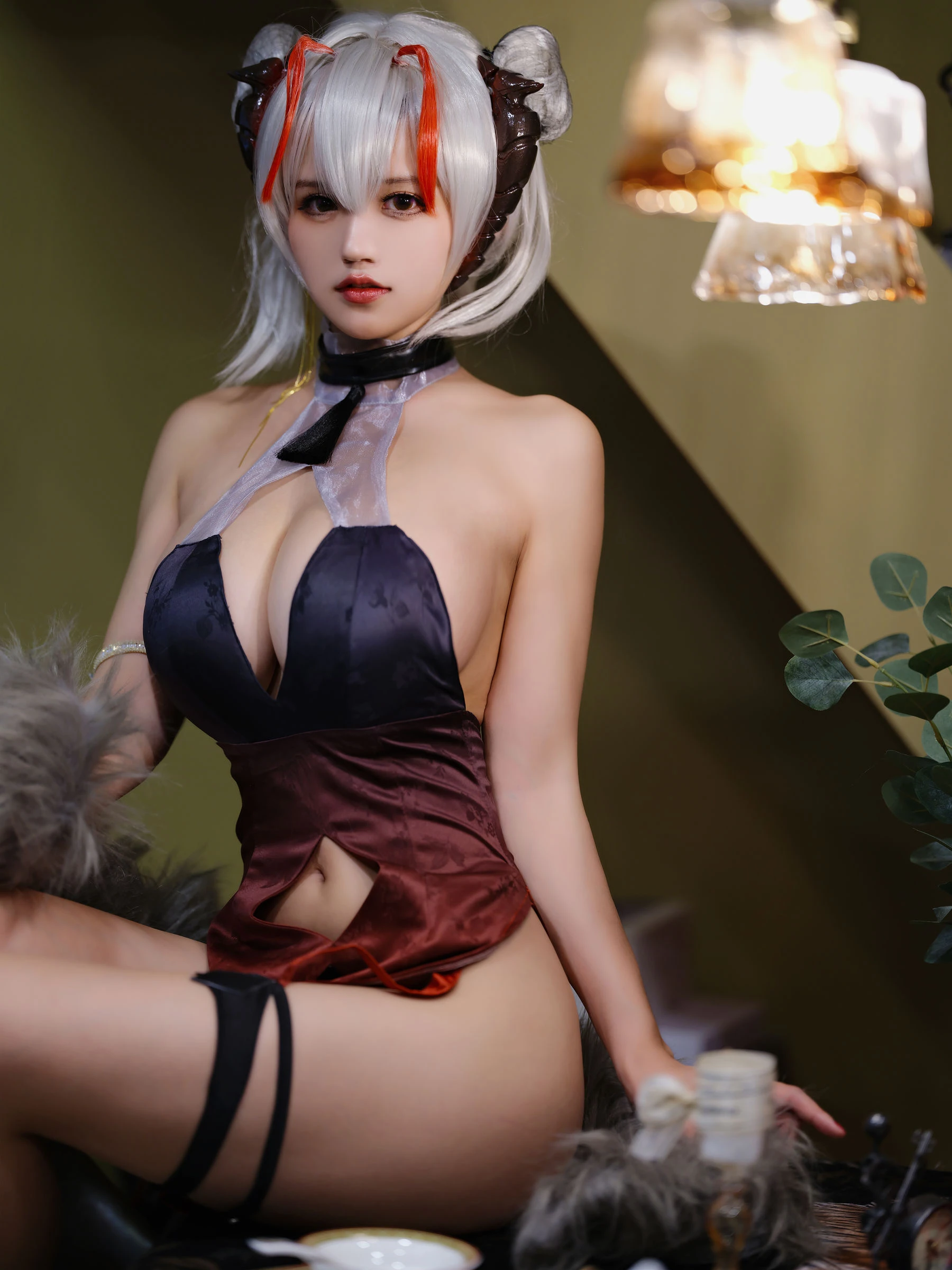 动漫博主小仓千代w – w旗袍插图1