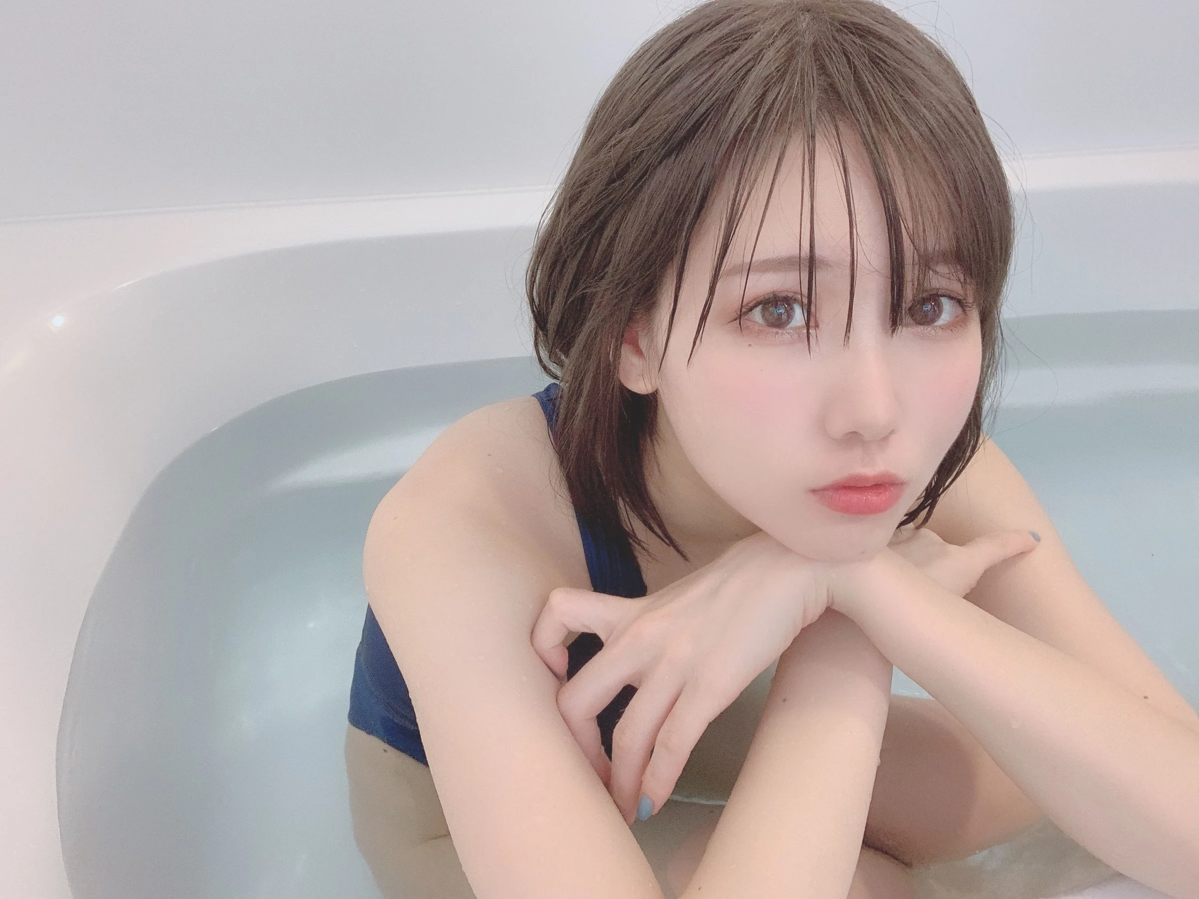 日本甜美COSERけんけん[fantia] 2020.07 競泳水着插图7
