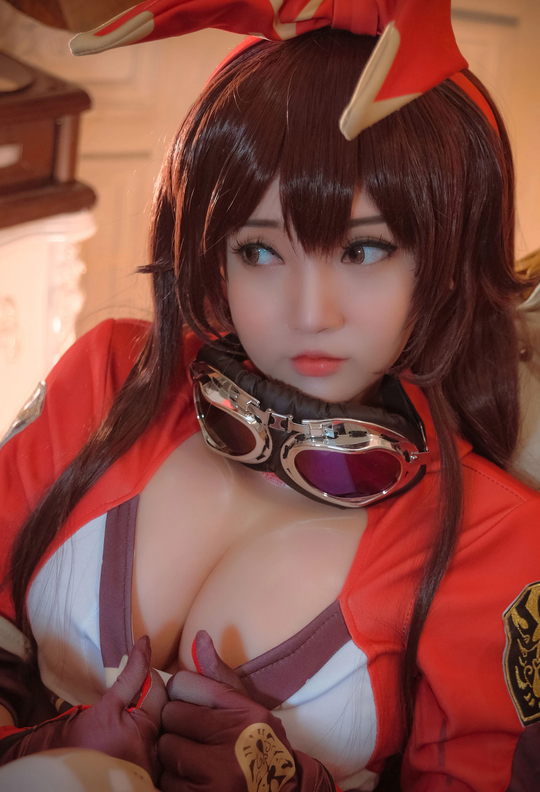 Coser小姐姐Potato Godzilla – Amber (Genshin Impact)插图2