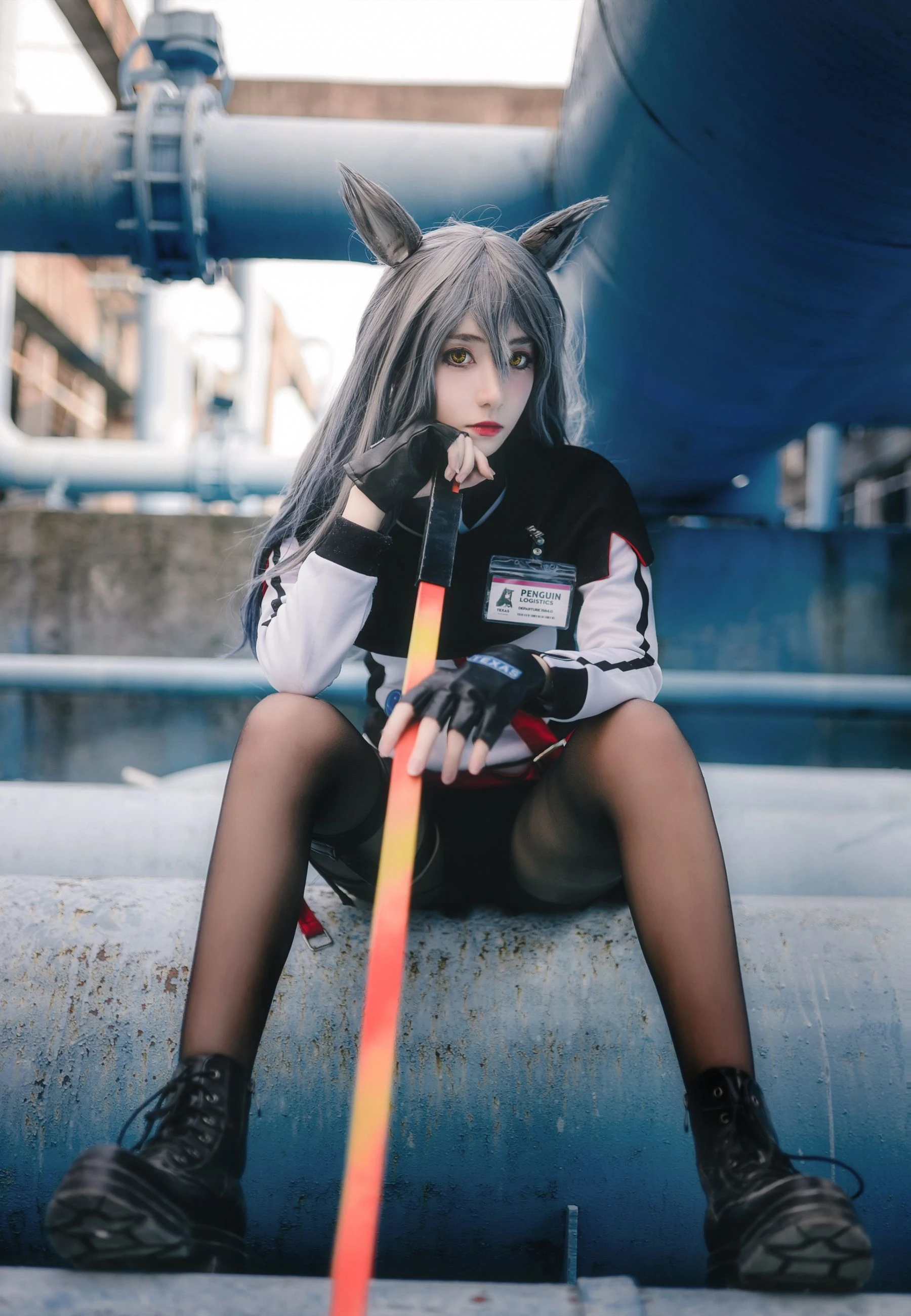 动漫博主南桃Momoko 得克萨斯常服插图3