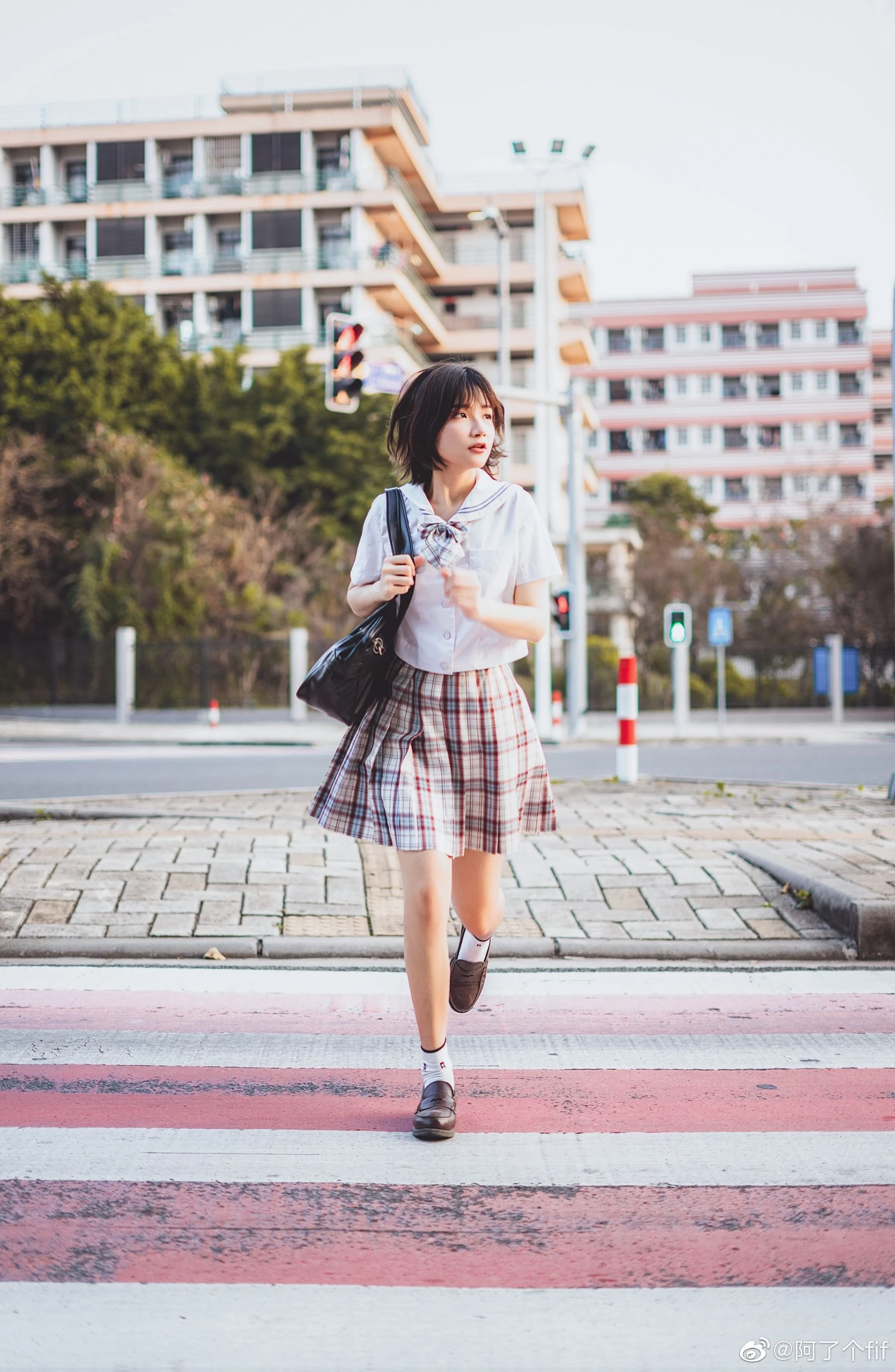 动漫博主阿了个fifi – 阳光JK插图3