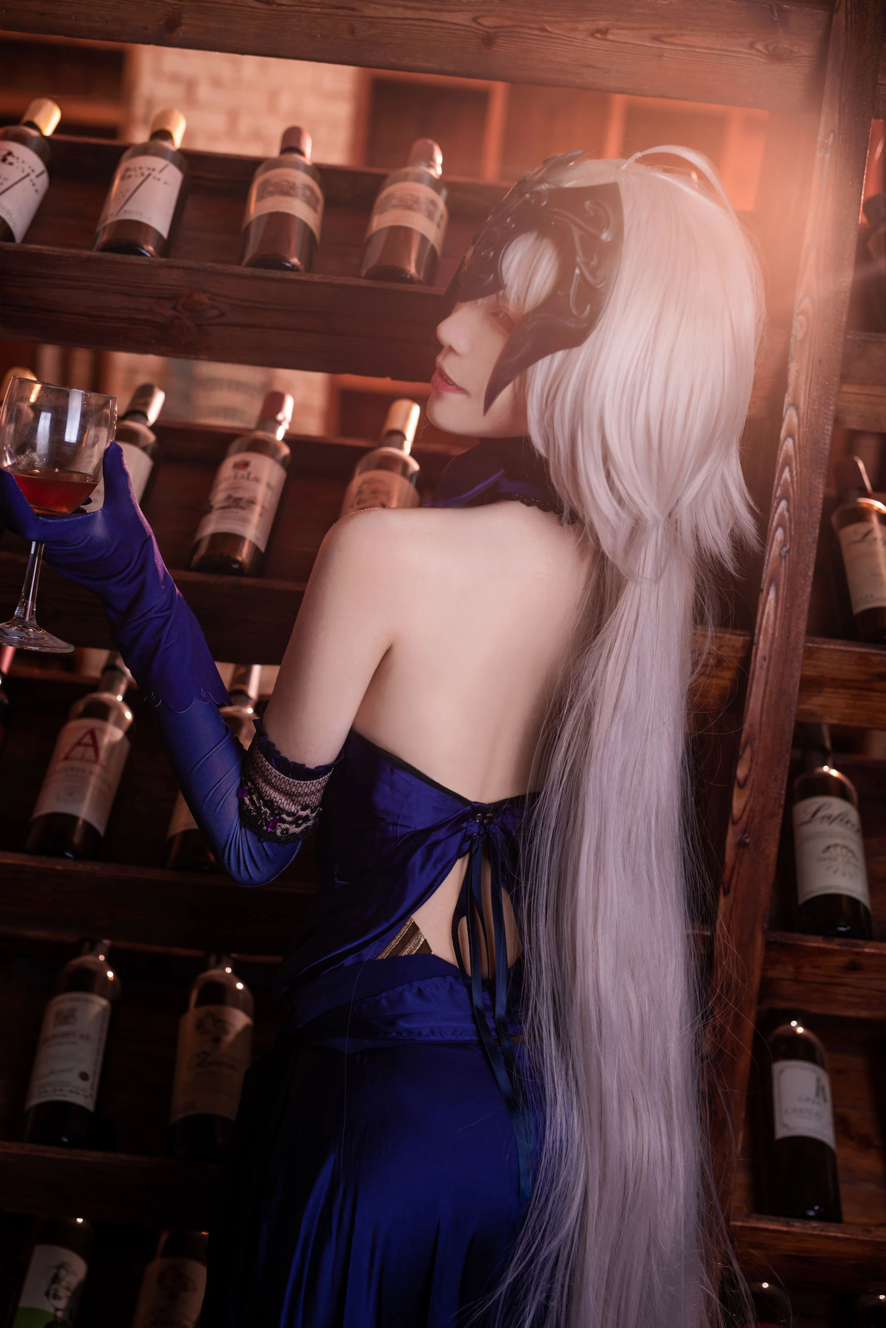 长腿Coser青青子Js 黑贞，圣夜的晚餐插图4