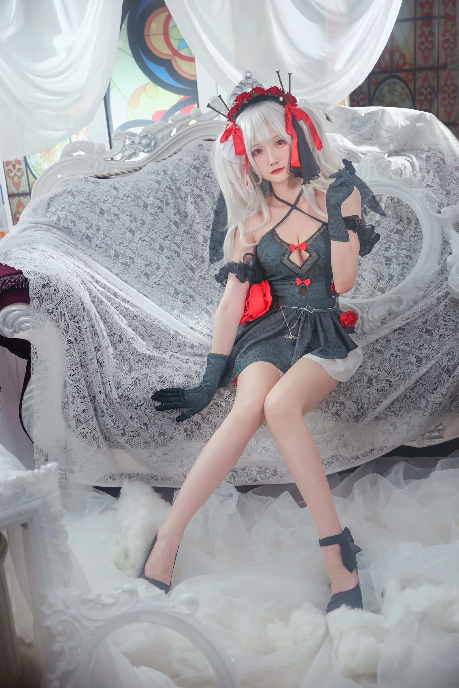 COS妹子仙九Airi – 吸血鬼誓约插图2